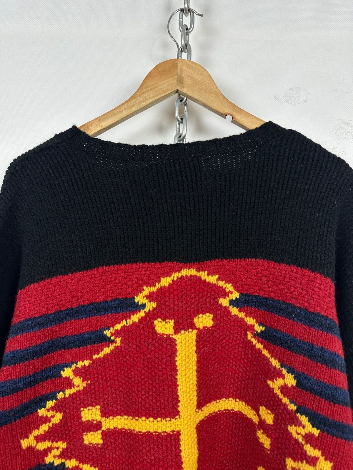 Polo Ralph Lauren Polo Ralph Lauren x Naiomi Glasses Wool/Cashmere Sweater Size US XXL / EU 58 / 5 - 18 Thumbnail