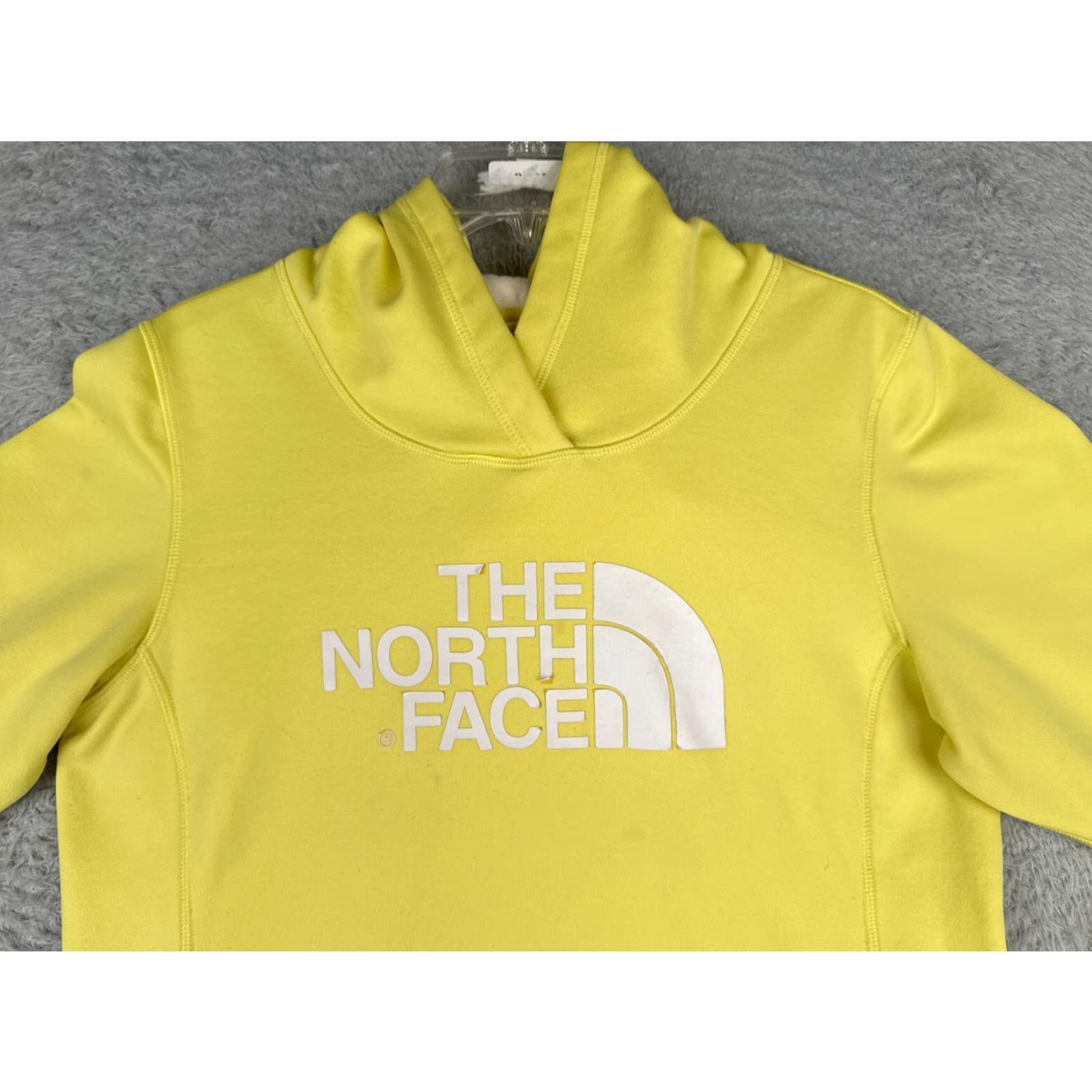 The North Face The North Face Hoodie Women Large Yellow Full Zip Jersey Logo Womens Size L / US 10 / IT 46 - 4 Thumbnail