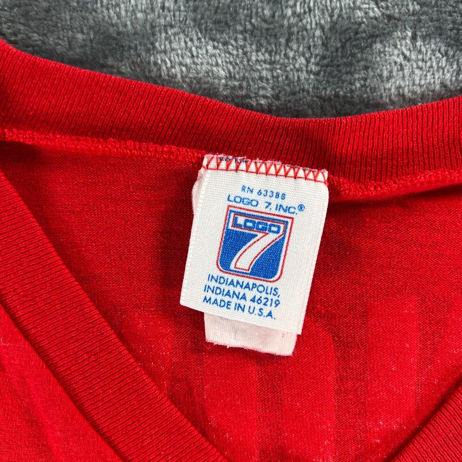 Logo 7 Logo 7 Football Jersey Shirt Men L VTG Kansas City Chiefs Ta Size US L / EU 52-54 / 3 - 3 Thumbnail