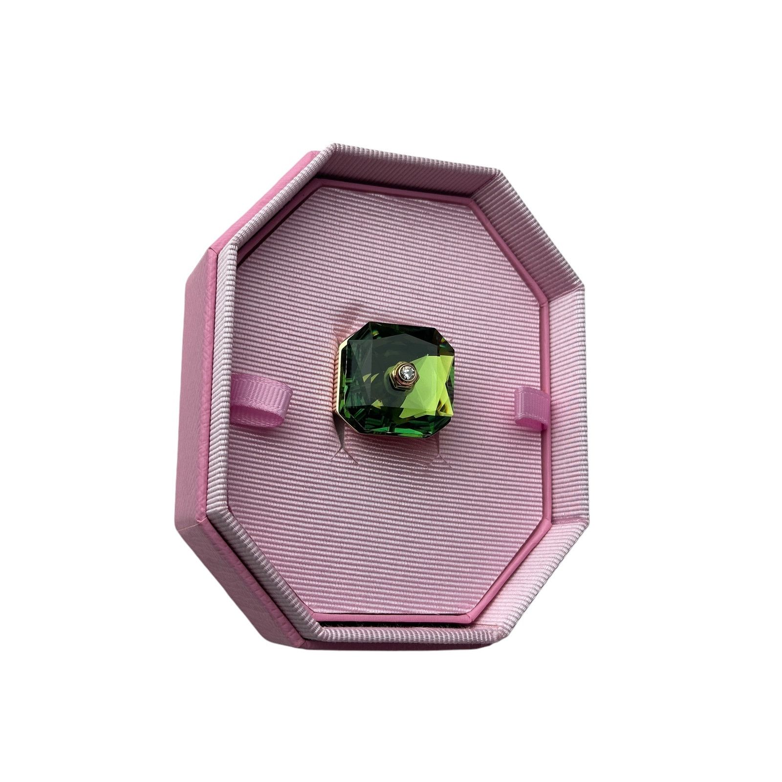 Swarovski Swarovski Numina cocktail ring Octagon cut Green Size 11 /64 Size ONE SIZE - 2 Thumbnail