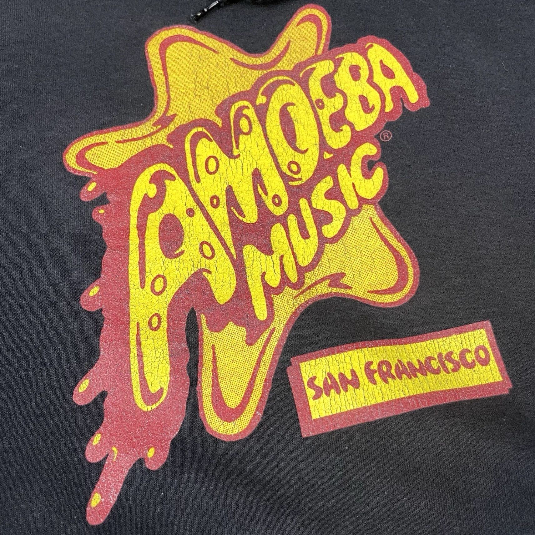Vintage VINTAGE Amoeba Music Hoodie Adult XL Green 90s Music Pullover Amoeba Sweatshirt Men Size US XL / EU 56 / 4 - 4 Thumbnail