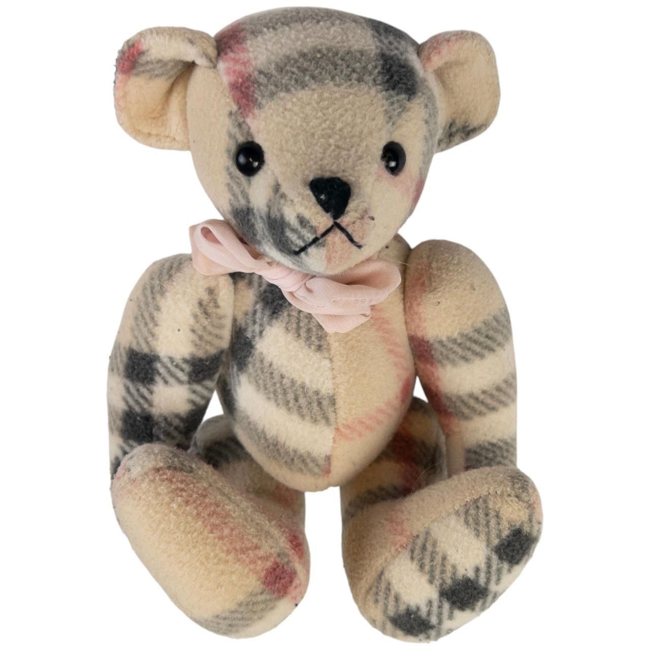 Burberry Vintage Burberry Nova Check Teddy Bear Size ONE SIZE - 1 Thumbnail