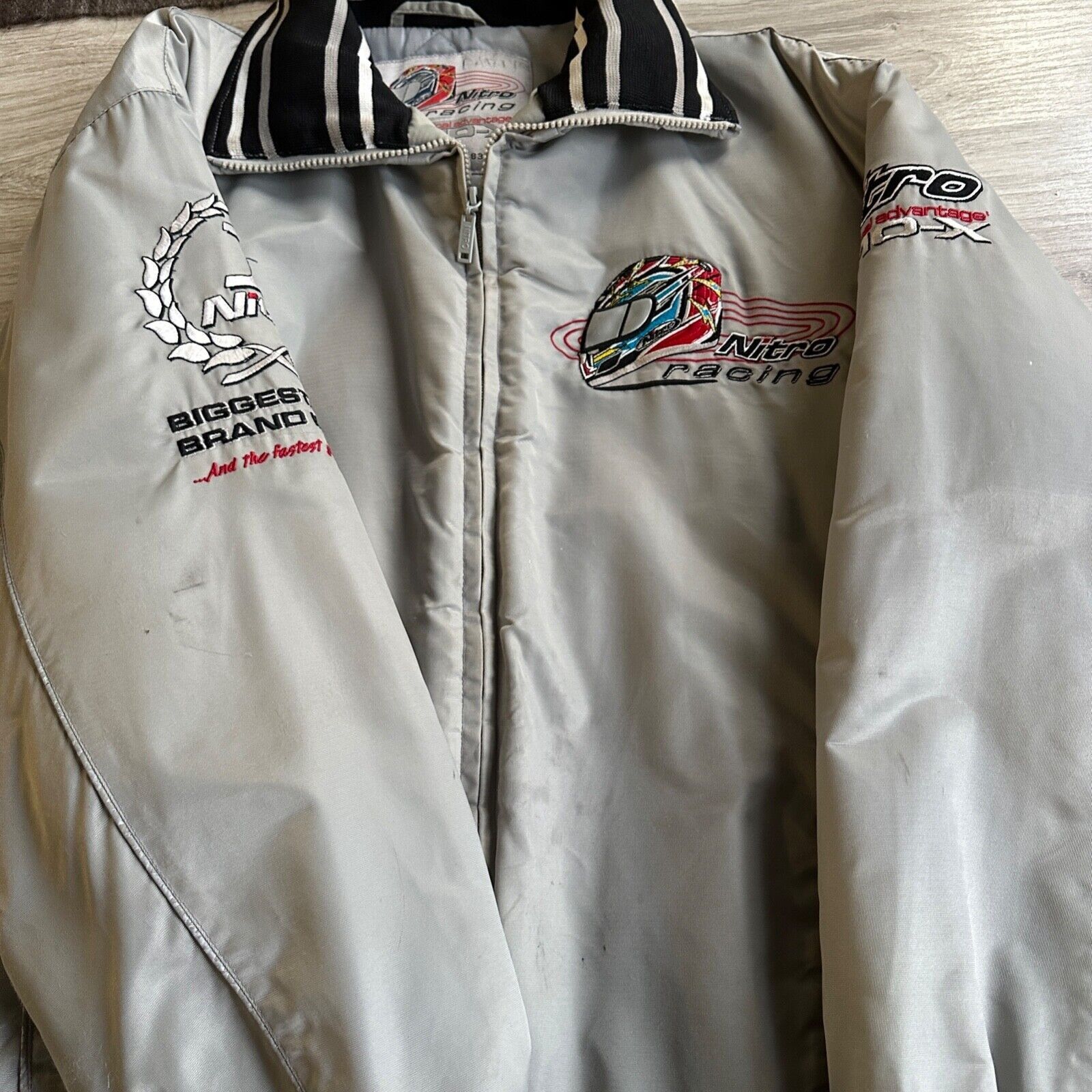 Vintage Nitro Racing N810-X Vintage Moto Jacket 8451AC Size US XL / EU 56 / 4 - 11 Thumbnail