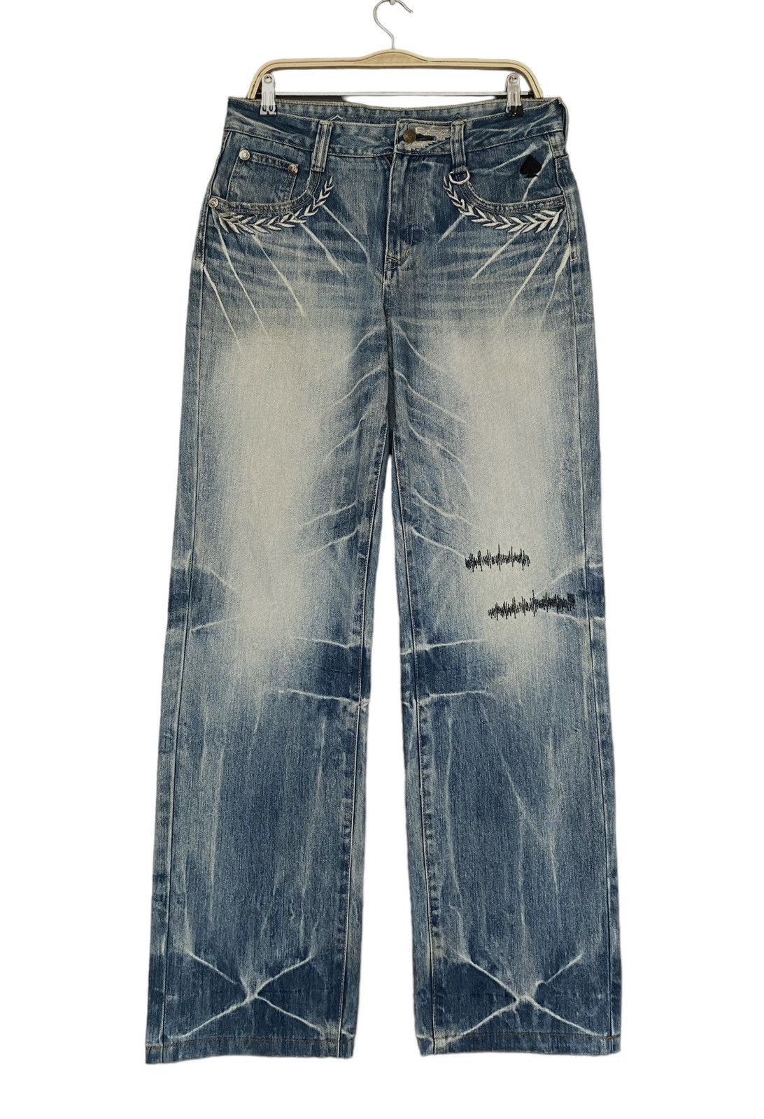 image of Avant Garde x Vintage Big Train Jeans 2000S in Denim, Men's (Size 32)