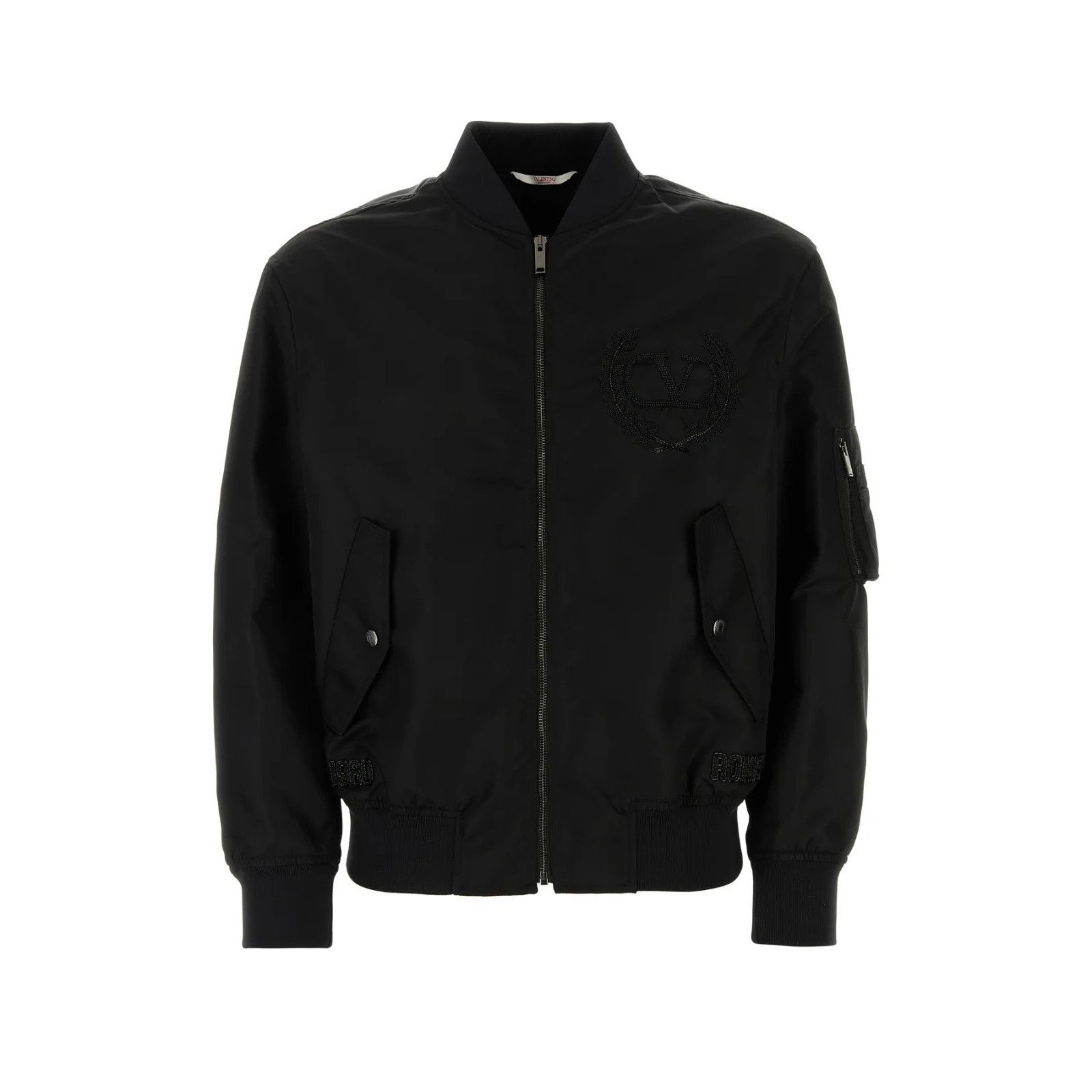 Other VALENTINO Black Nylon Bomber Jacket New & Authentic (Men's s Size US S / EU 44-46 / 1 - 1 Thumbnail