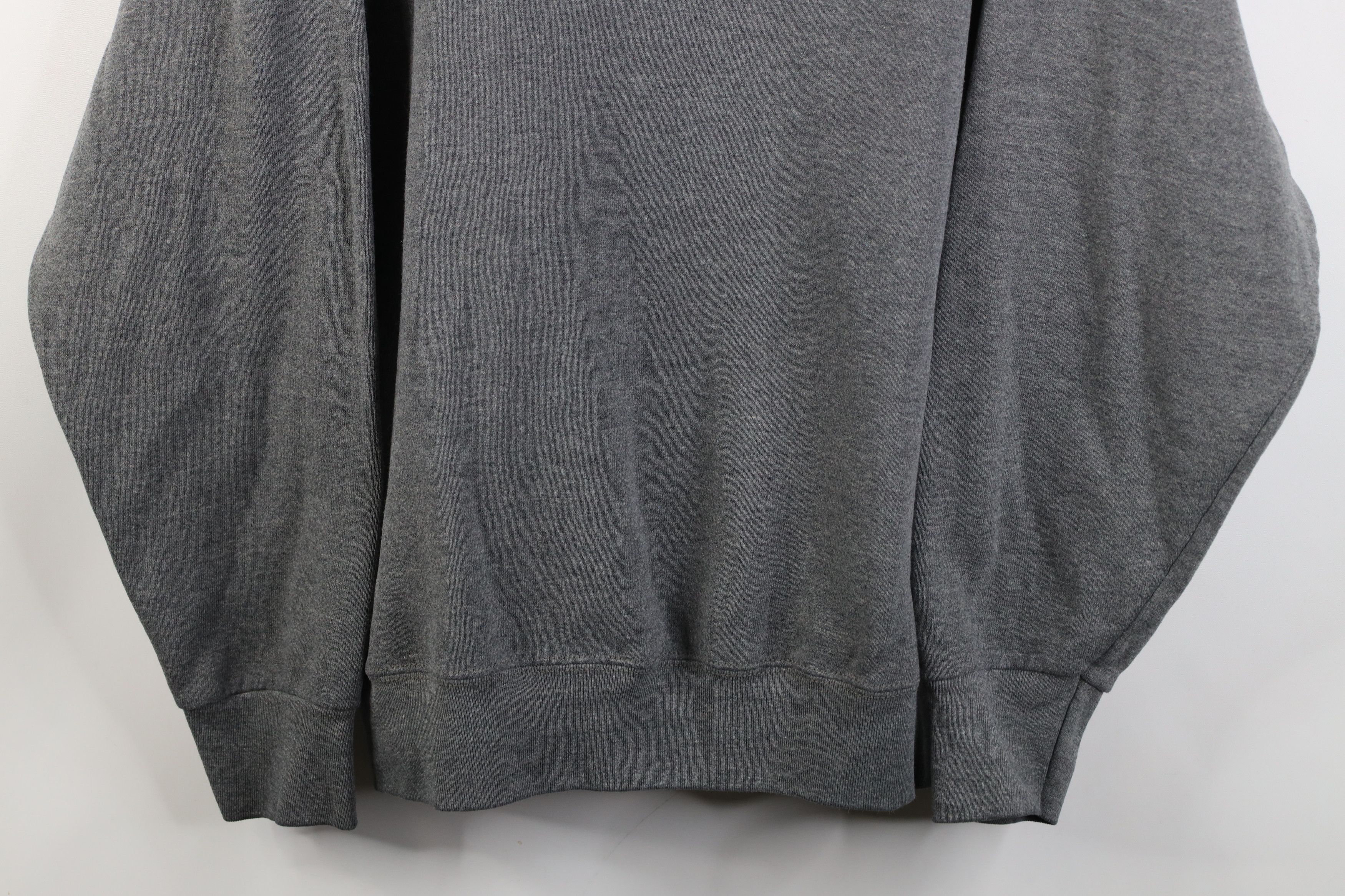 Vintage Vintage 90s Streetwear Blank Crewneck Sweatshirt Gray Size US L / EU 52-54 / 3 - 3 Thumbnail