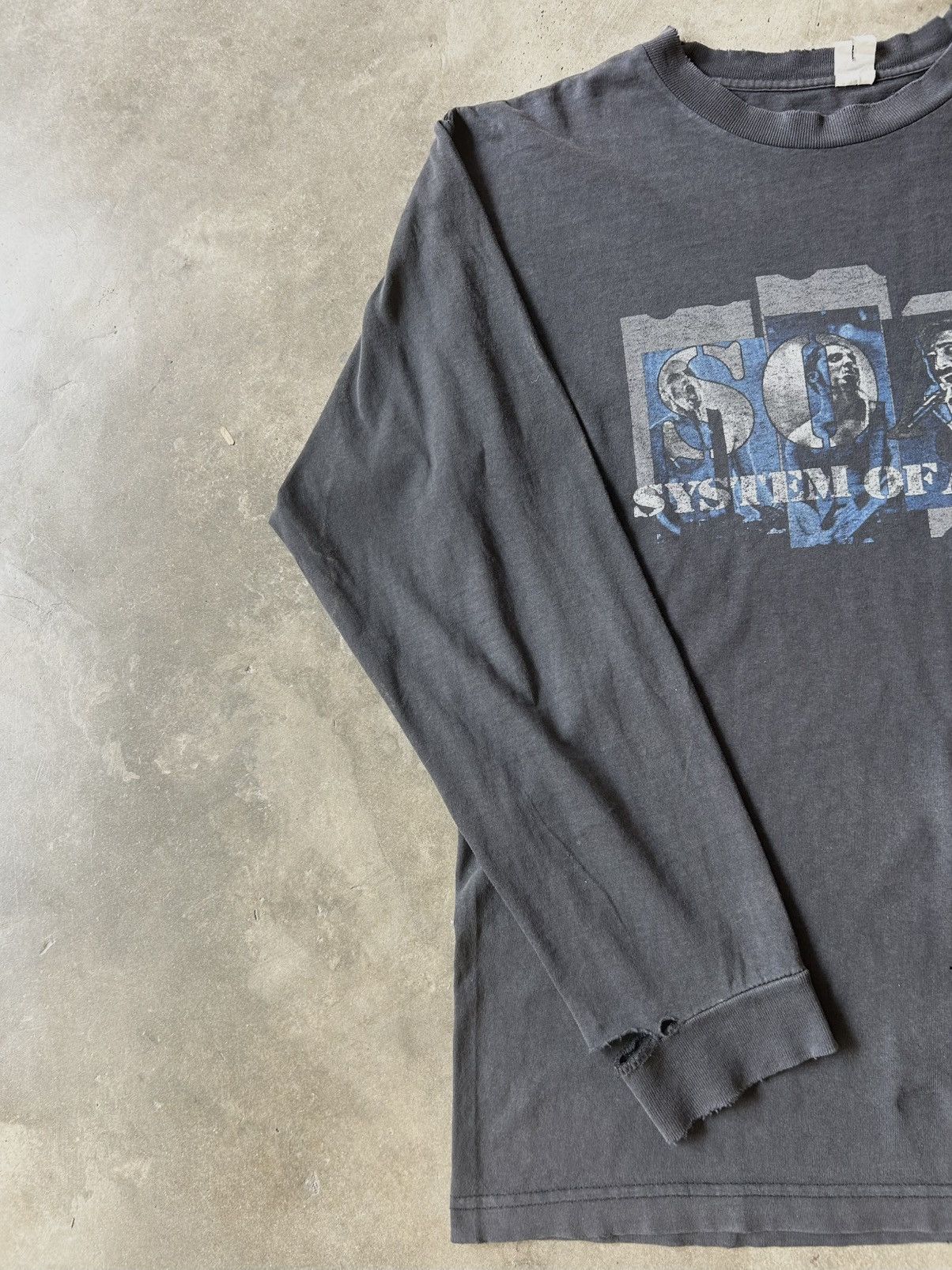 Band Tees × Vintage Vintage Long Sleeve System Of A Down 2002 Shirt Size US XL / EU 56 / 4 - 3 Thumbnail