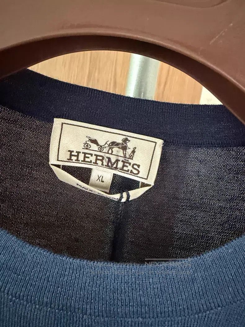 Hermes Hermes Short Sleeve Knit T-Shirt for Spring and Summer Size US XL / EU 56 / 4 - 3 Thumbnail