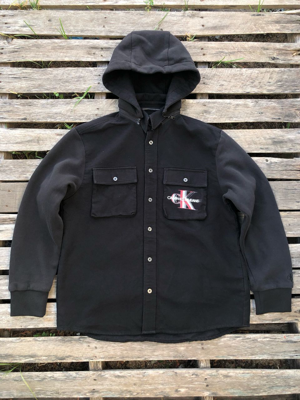 Calvin Klein Calvin Klein Button Ups Hoodie Size US M / EU 48-50 / 2 - 1 Thumbnail