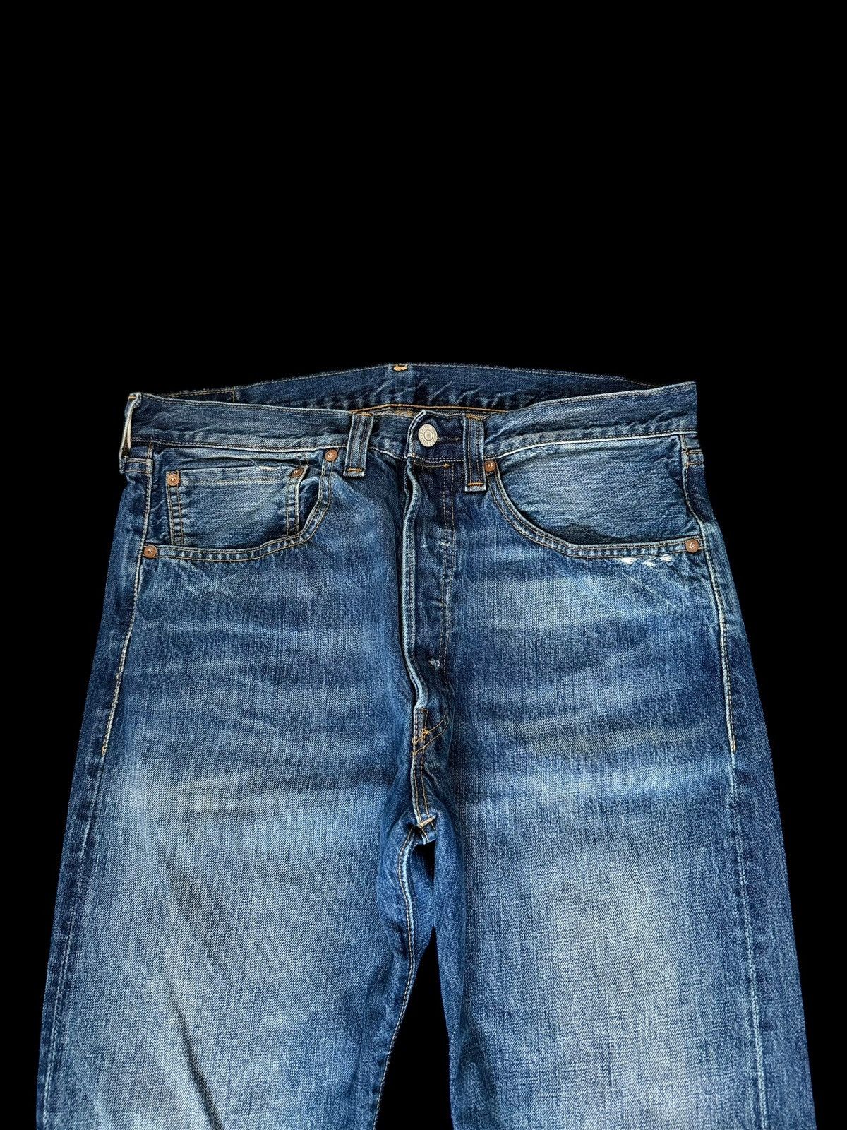 Levi's Levi’s 501 XX Selvedge Washed Distressed Denim 1947 Big E Size US 34 / EU 50 - 8 Thumbnail