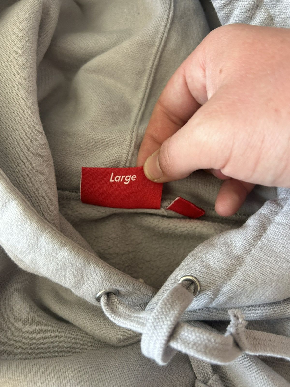 Supreme Supreme cropped panels hoodie Size US L / EU 52-54 / 3 - 4 Thumbnail