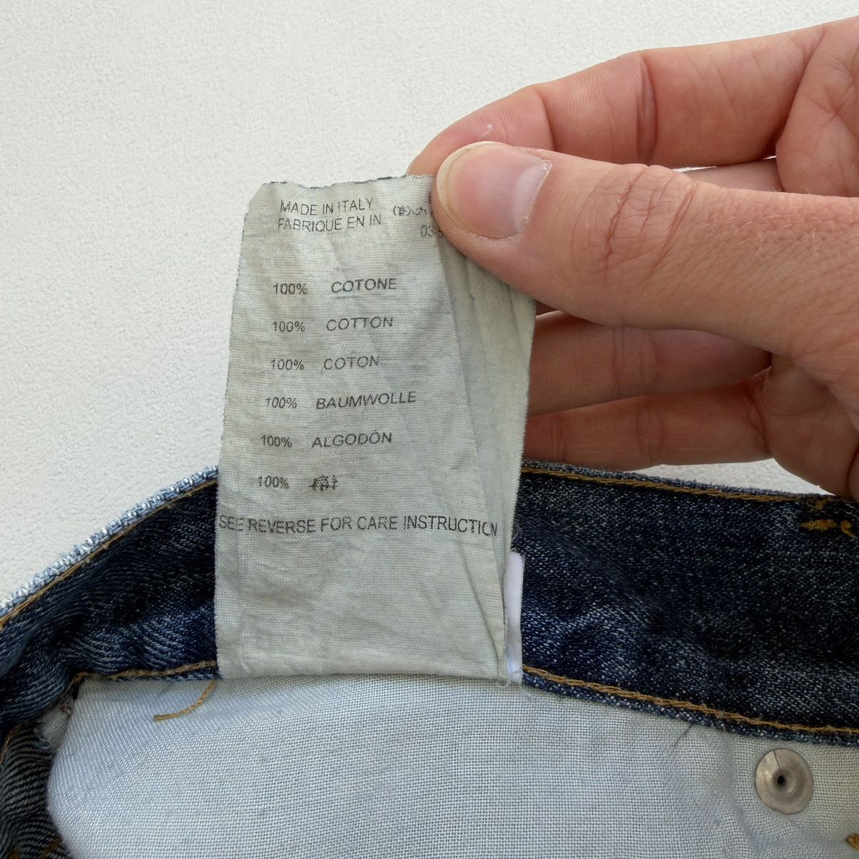 Helmut Lang Thrashed’ Vintage Classic Denim’ Jeans Size US 32 / EU 48 - 7 Thumbnail