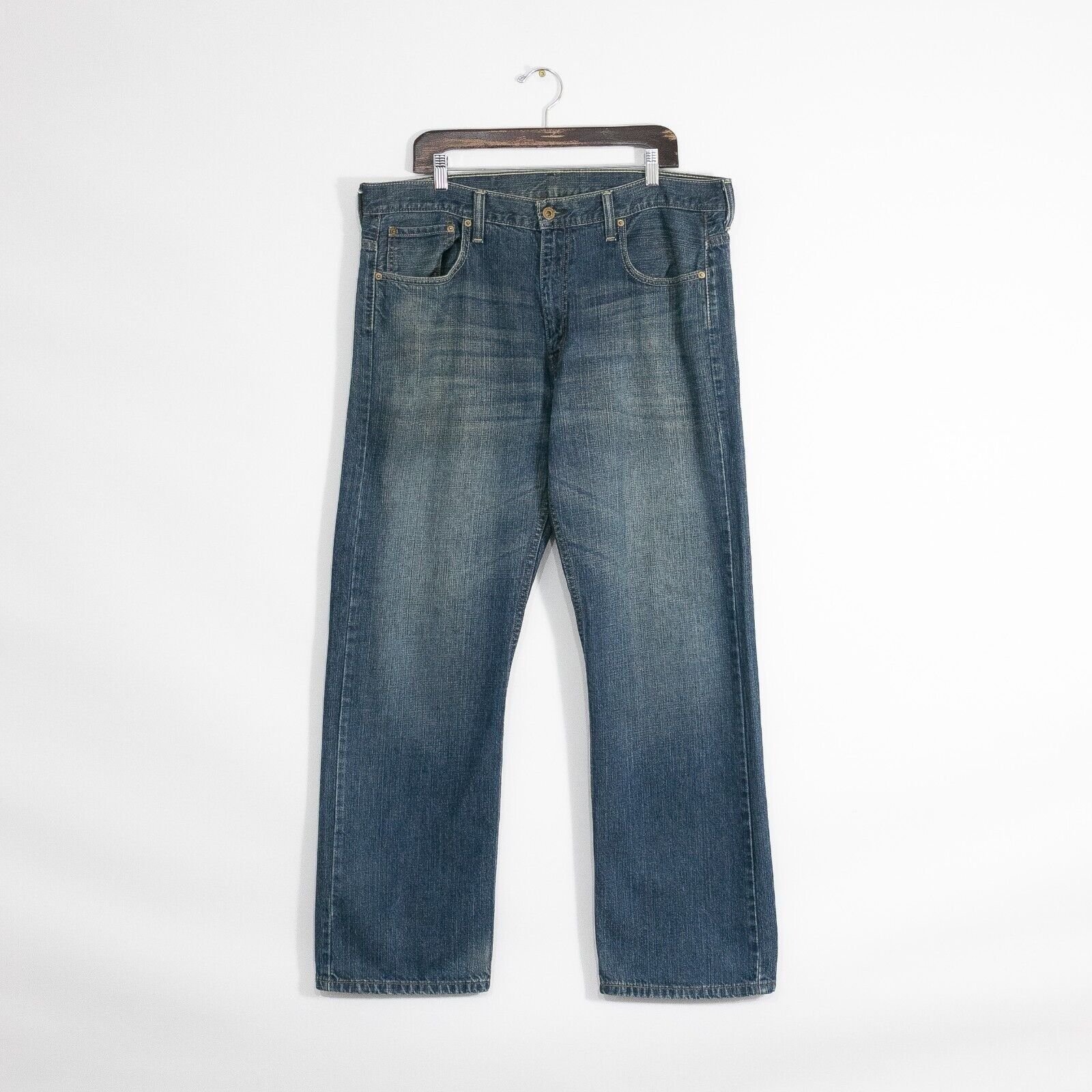 Levi's × Vintage Vintage Y2K Levis 569 Jeans 38x32 - Relaxed Straight Leg Size US 38 / EU 54 - 1 Thumbnail