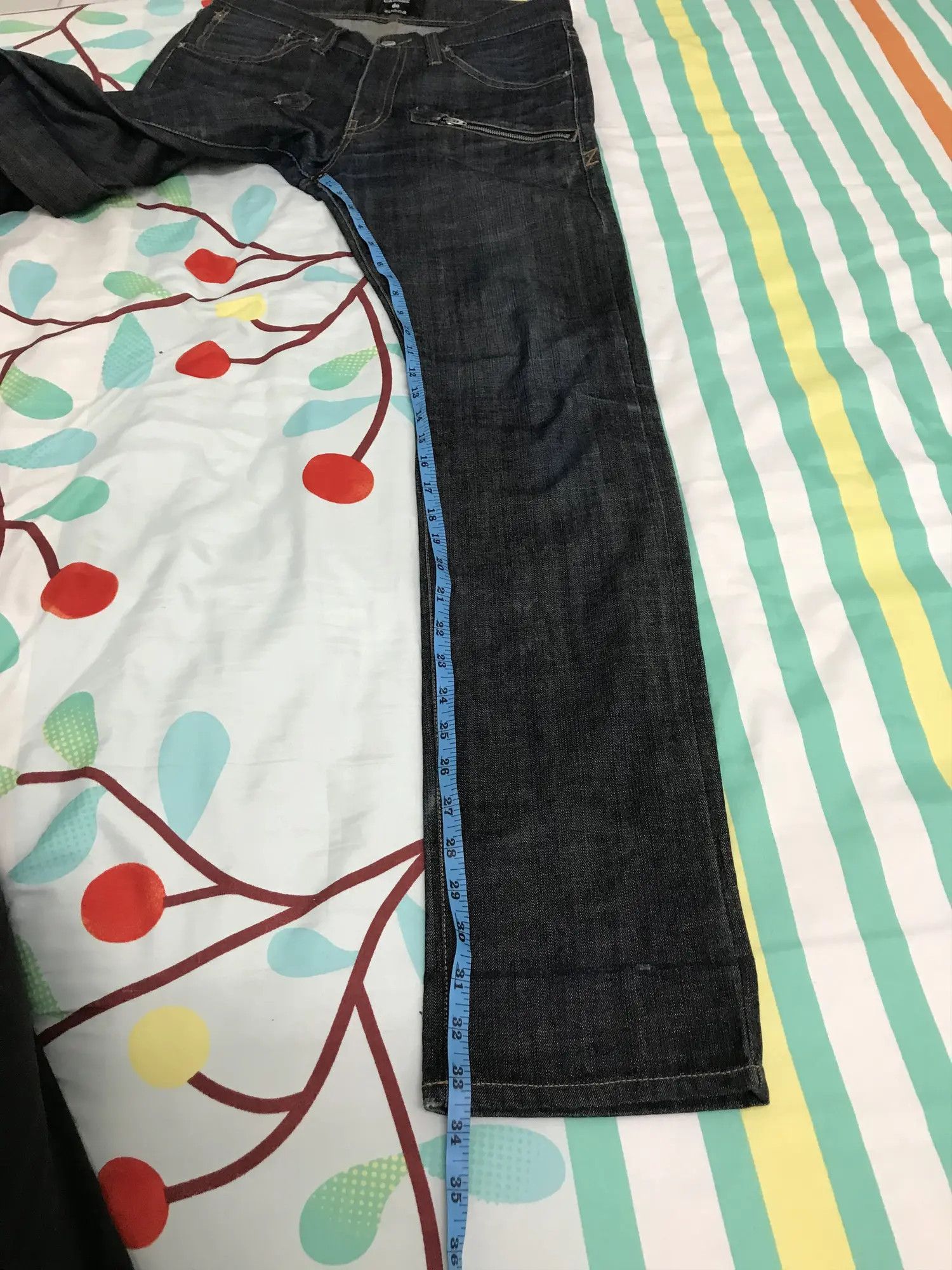 Issey Miyake Issey Miyake Zucca Zipper Denim Size US 30 / EU 46 - 8 Thumbnail