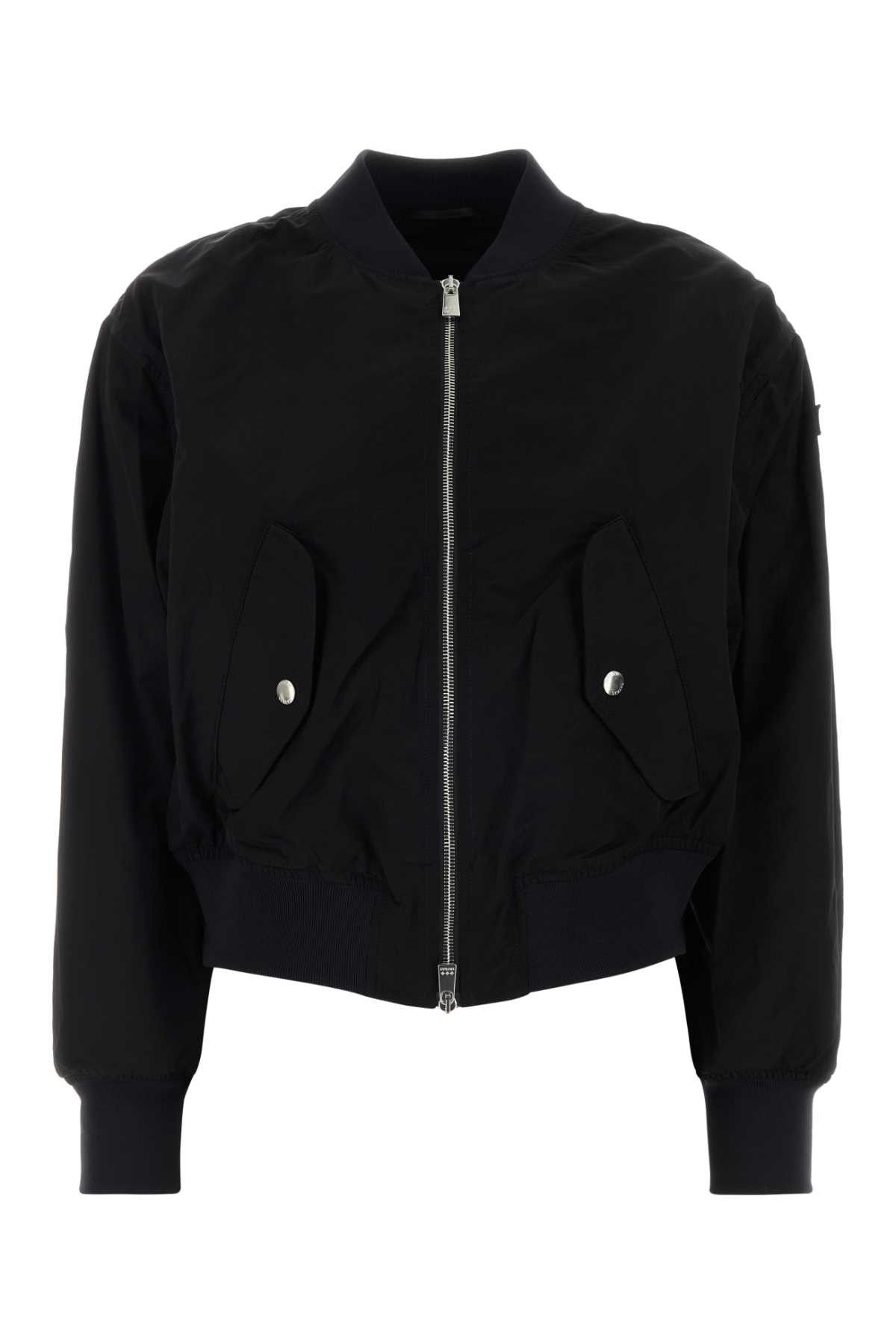TATRAS Black Nylon Ottamota Bomber Jacket Size M / US 6-8 / IT 42-44 - 1 Thumbnail