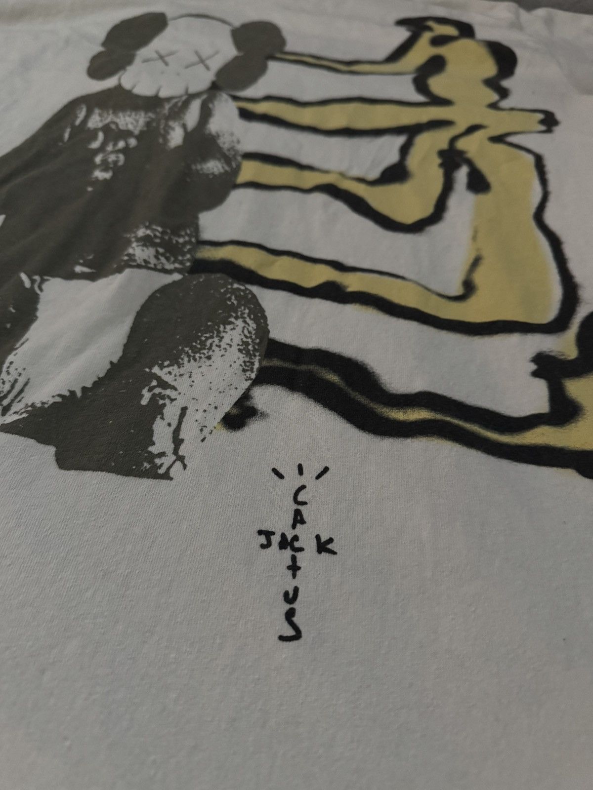 Kaws kaws cactus jack t-shirt Size US M / EU 48-50 / 2 - 3 Thumbnail