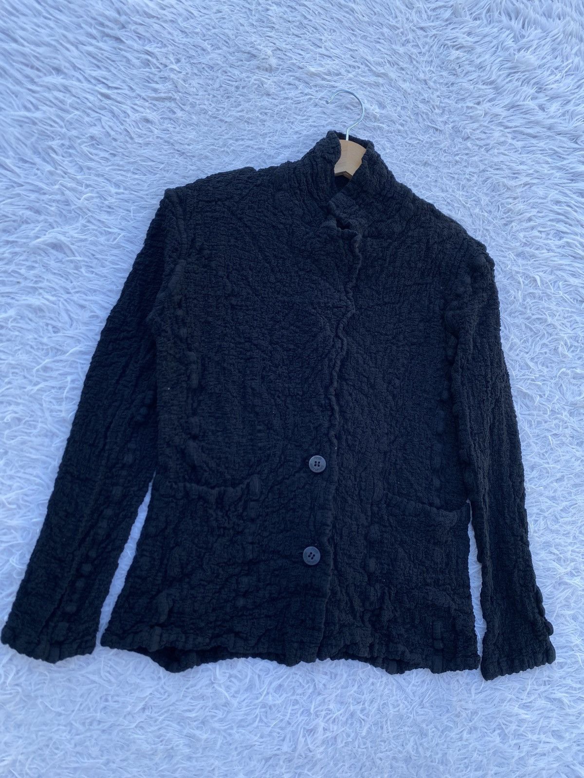 Issey Miyake Rare Vintage me Issey Miyake Couliflower Pleated Jacket Size S / US 4 / IT 40 - 2 Thumbnail