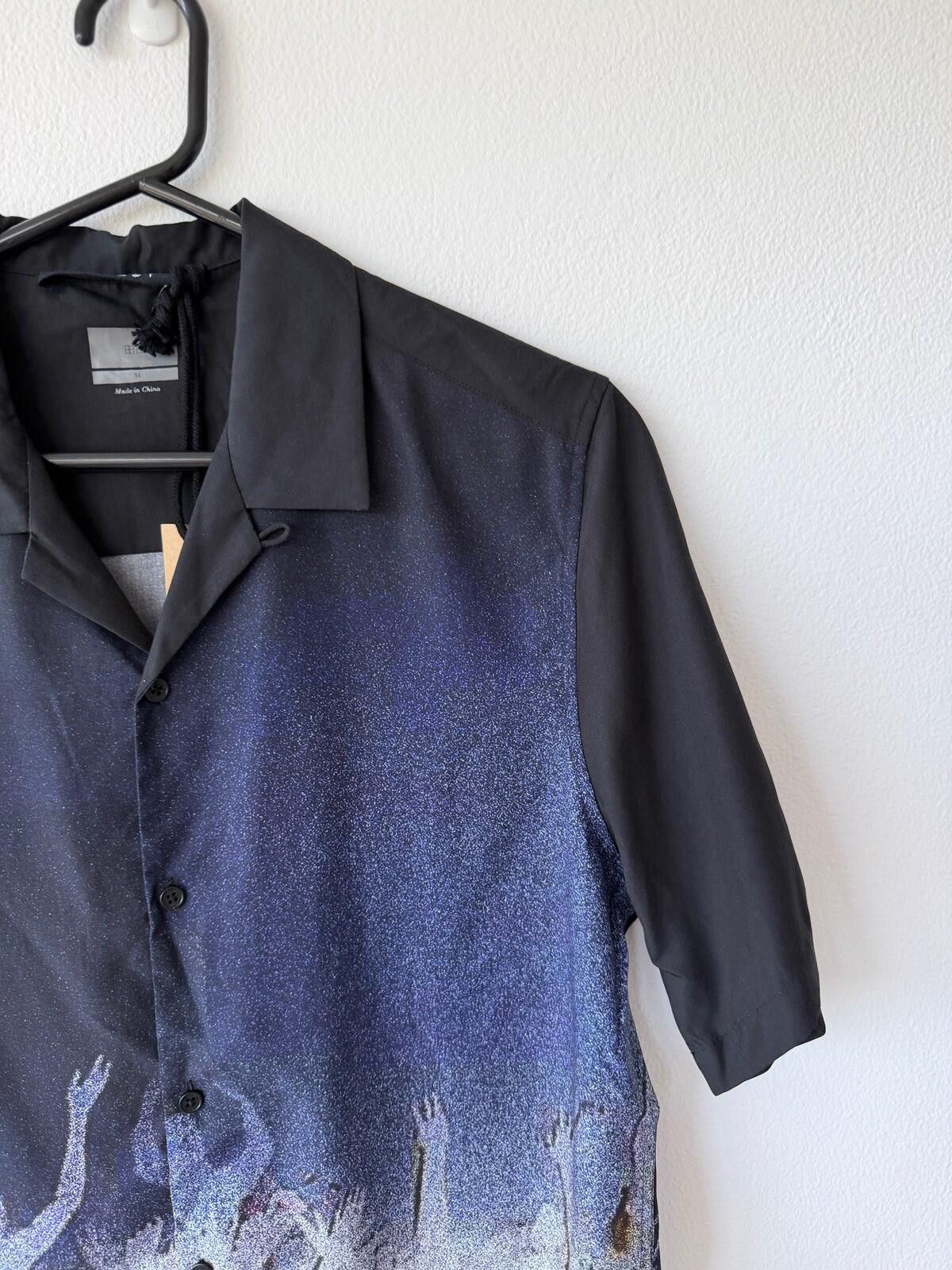 Ksubi new ksubi medium short sleeve resort shirt DANCE KLASS BLUE Size US M / EU 48-50 / 2 - 3 Thumbnail