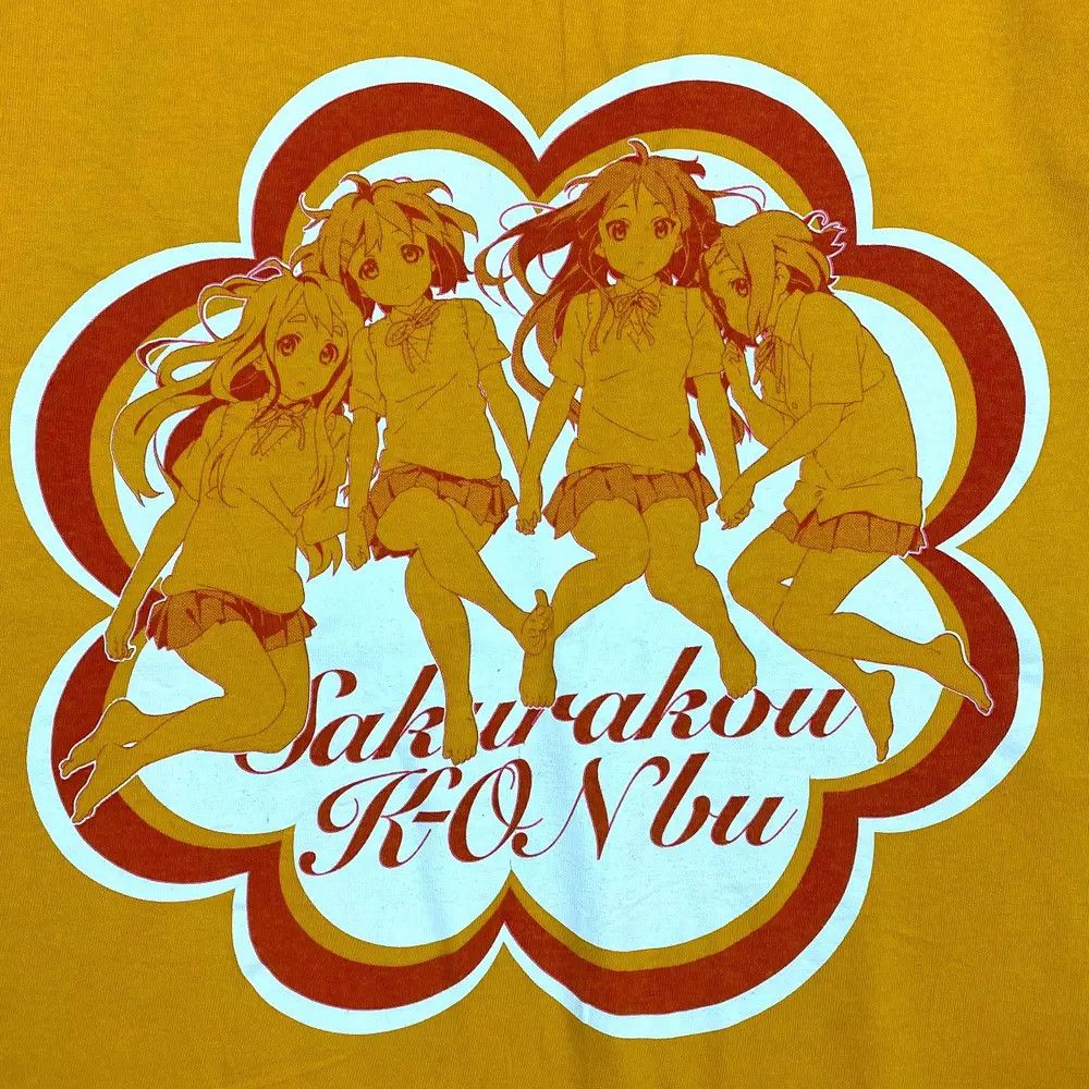 Anime Sakurakou K-On Bu Anime Graphic Tee Size US L / EU 52-54 / 3 - 3 Thumbnail