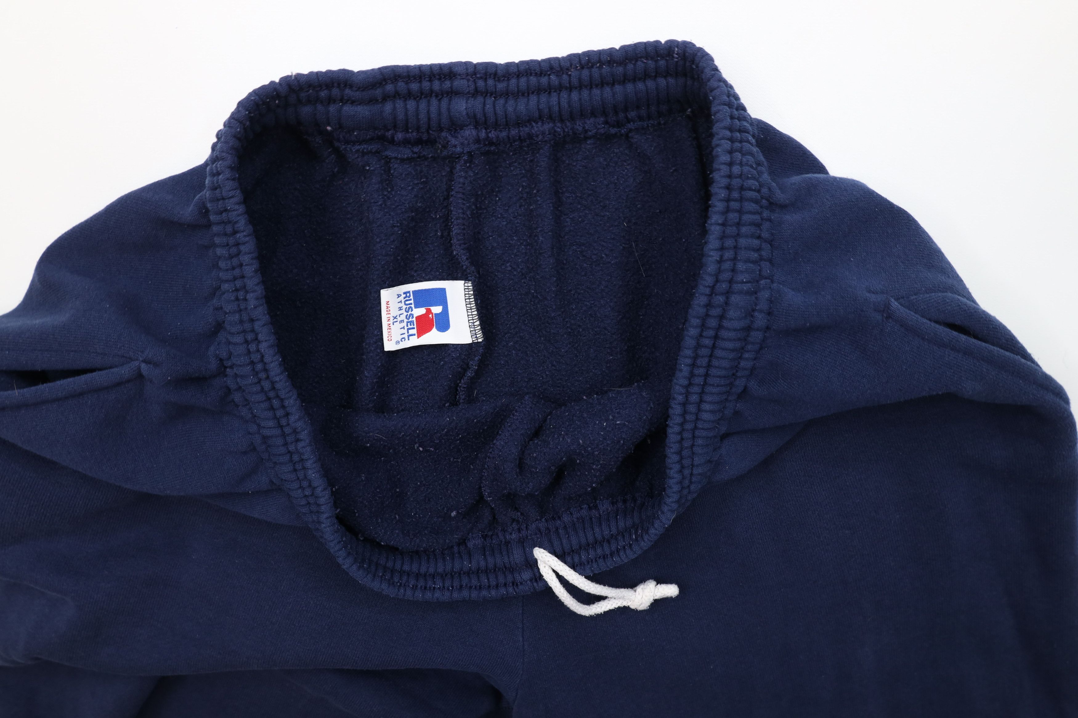 Russell Athletic Vintage 90s Russell Athletic Blank Sweatpants Joggers Blue Size US 38 / EU 54 - 8 Thumbnail