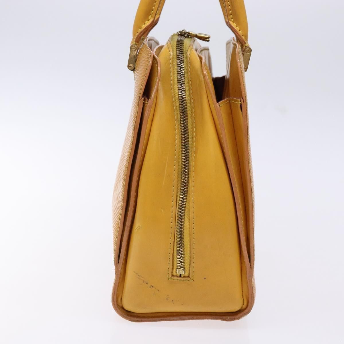 Louis Vuitton LOUIS VUITTON Epi Triana Hand Bag Yellow Size ONE SIZE - 4 Thumbnail