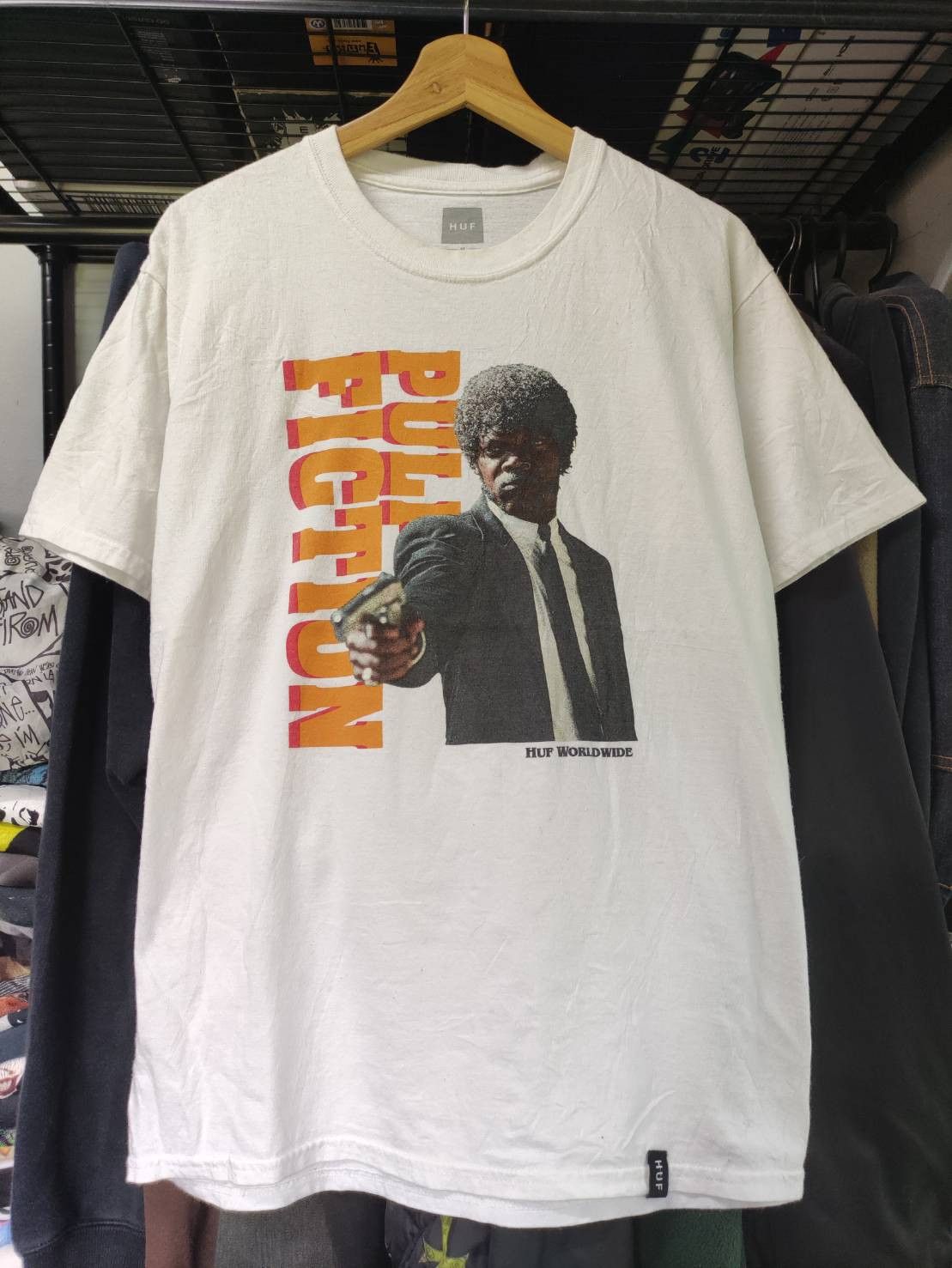 Huf Huf X Pulp Fiction "Jules Winnfield" Movie T-Shirt Size US M / EU 48-50 / 2 - 3 Thumbnail