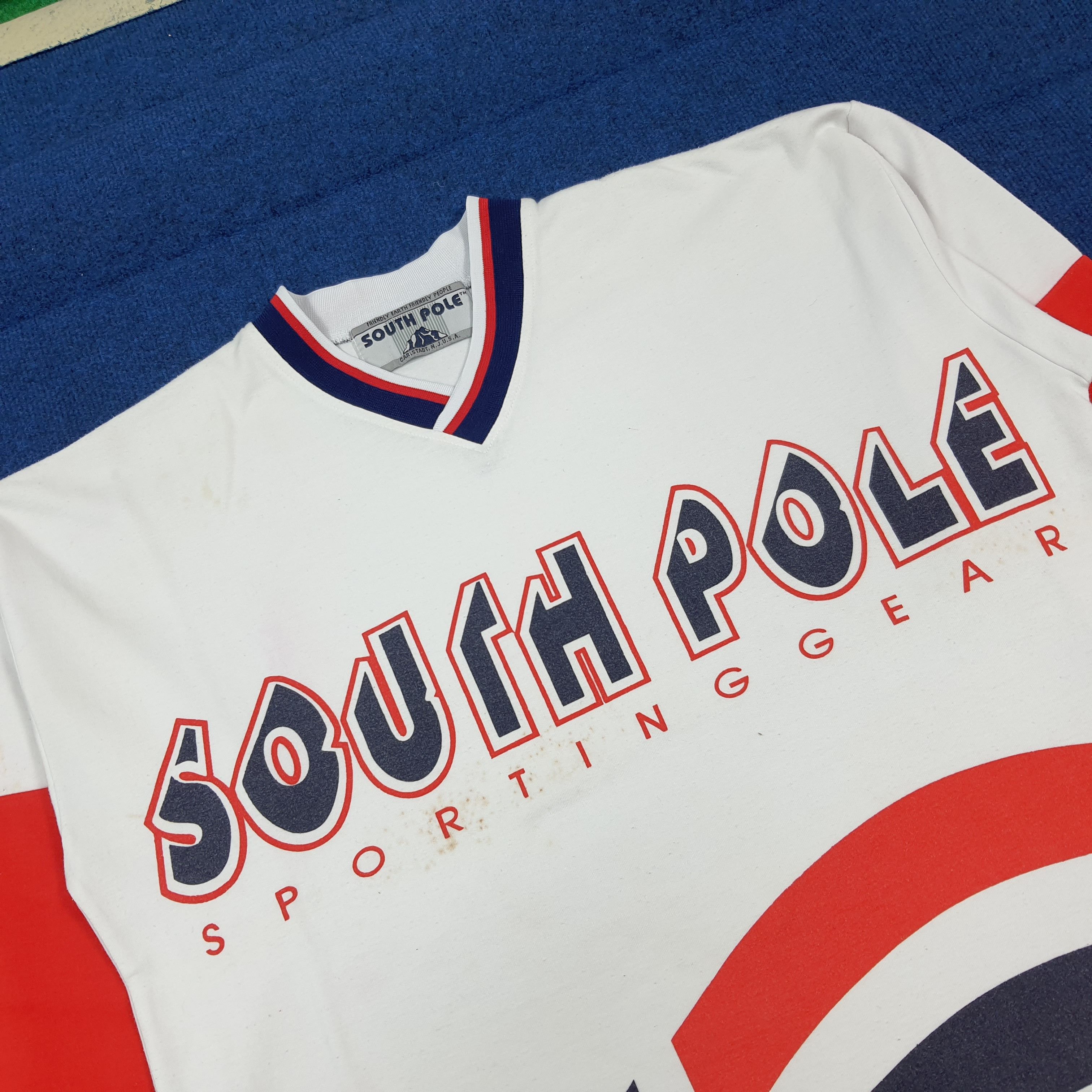 Southpole Vintage South Pole Sporting Gear Sweatshirt C295N18 Size US XL / EU 56 / 4 - 2 Thumbnail