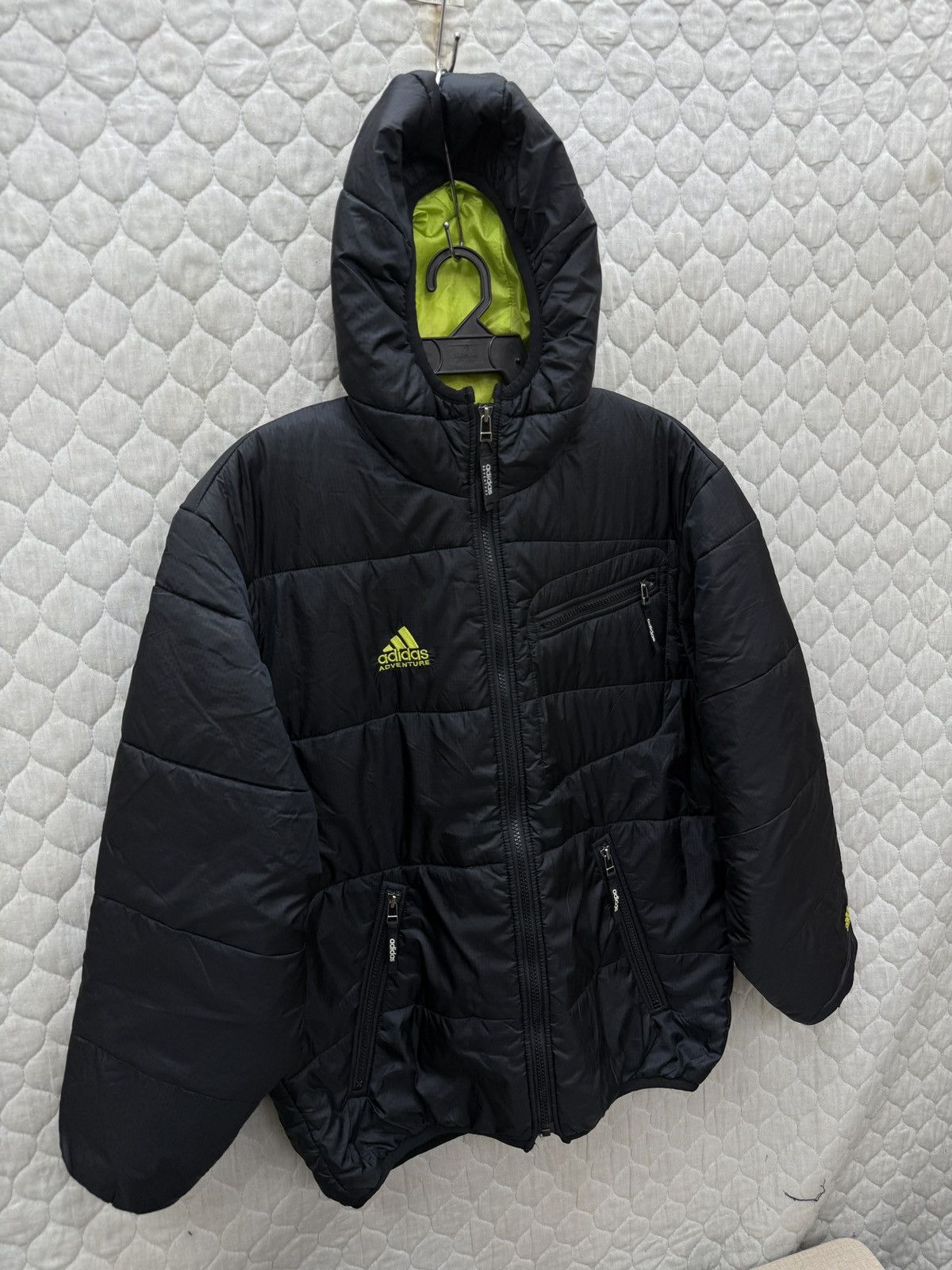 Adidas 🔥🔥🔥ARCHIVE VTG ADIDAS ADVENTURE PUFFER JACKET Size US M / EU 48-50 / 2 - 3 Thumbnail