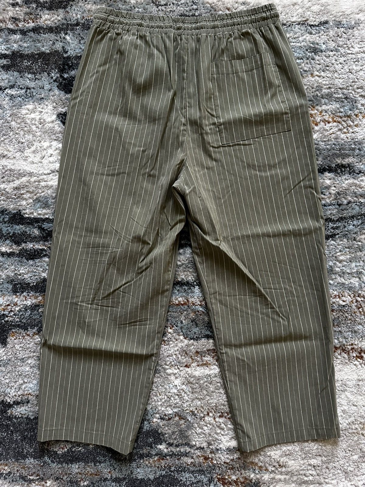 Zara Loose Fit Pinstripe Pants Size US 32 / EU 48 - 2 Thumbnail