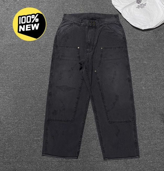 Madness MADNESS 20SS Japan Railroad Dirty Pants Size US 30 / EU 46 - 1 Thumbnail