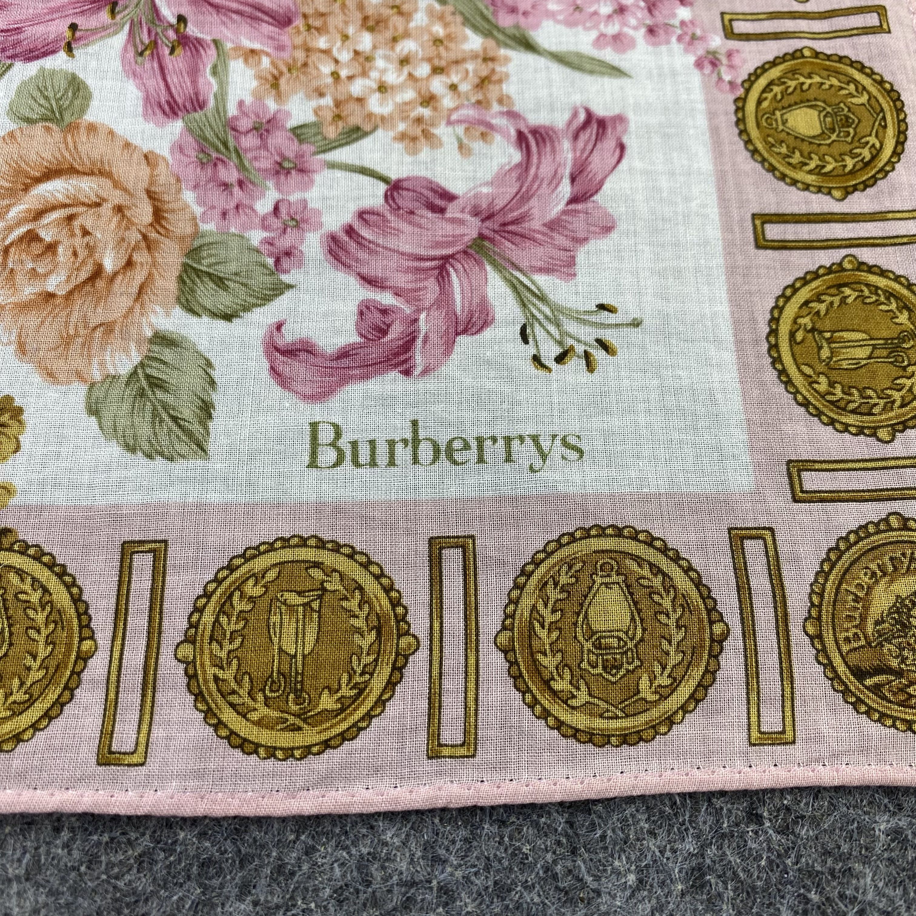 Burberry Vintage Burberrys Handkerchief Neckerchief Bandana-B2041 Size ONE SIZE - 7 Thumbnail