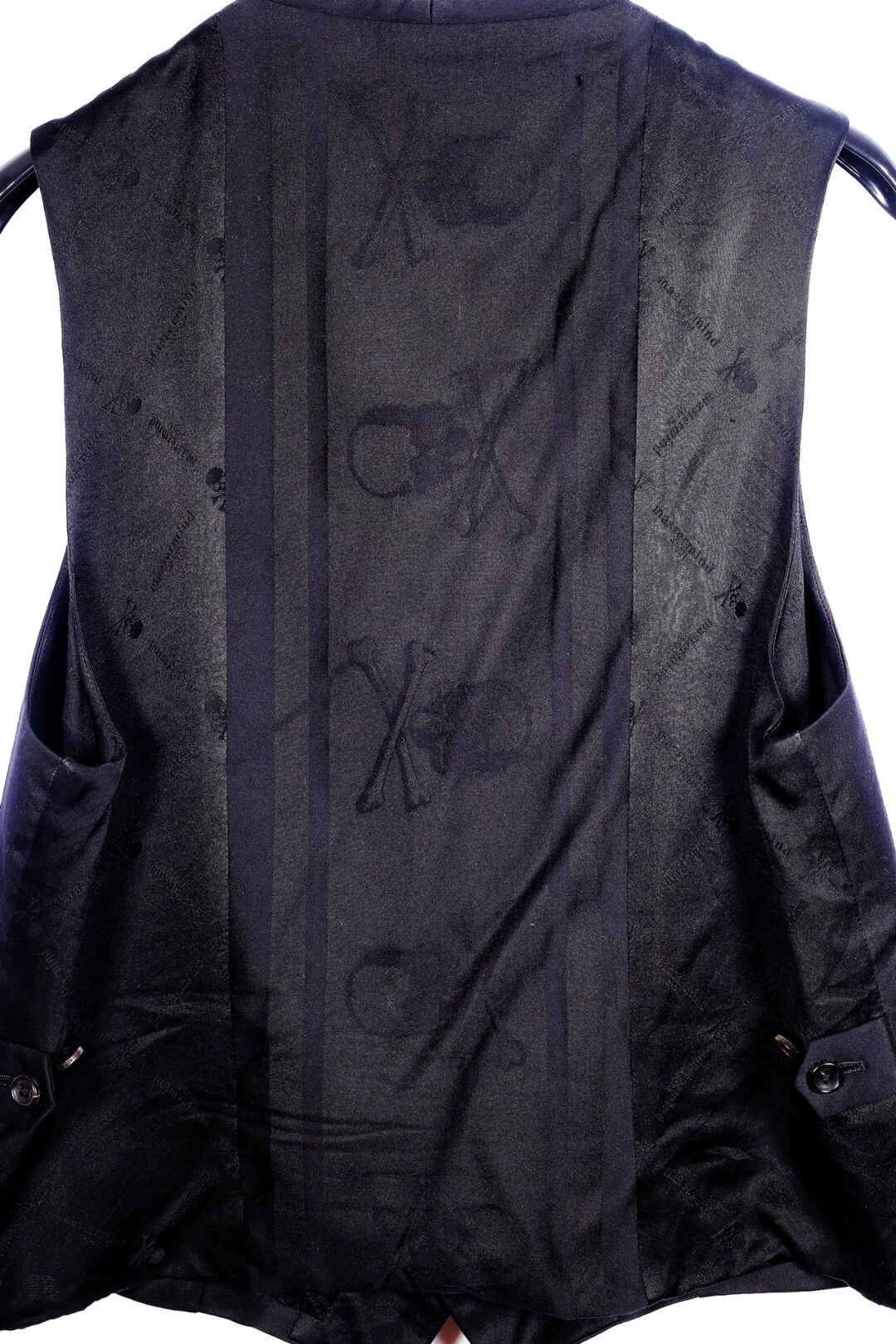 Mastermind Japan mmj JAPAN Gilet Wool Front Skull Back Jacquard Vest Size US M / EU 48-50 / 2 - 3 Thumbnail