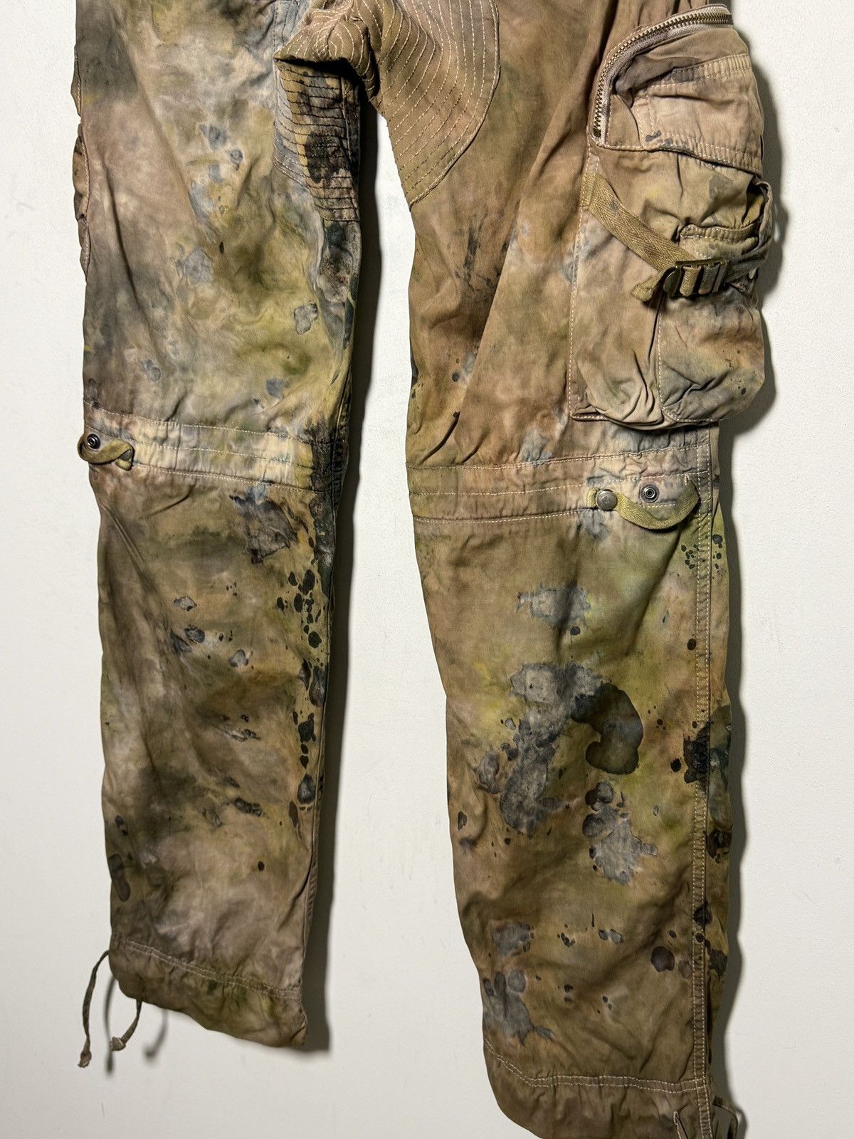 Polo Ralph Lauren ralph lauren tie dye cargo multipocket army pants Size US 31 - 7 Thumbnail