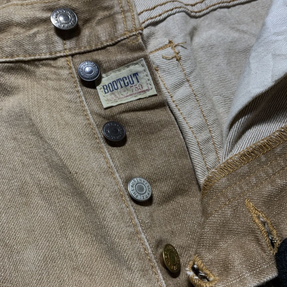 Ralph Lauren Vtg 90s Polo Ralph Lauren Bootcut Pants Lgb Goa Style Size US 38 / EU 54 - 7 Thumbnail