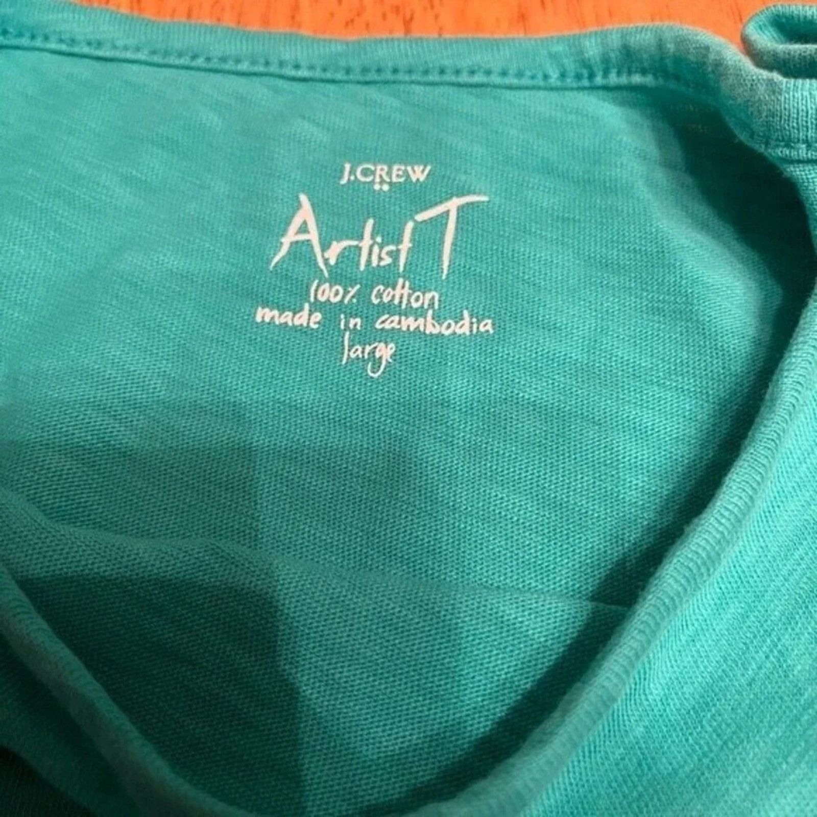 J.Crew J. Crew Artistry tee, size Large. Size L / US 10 / IT 46 - 4 Thumbnail
