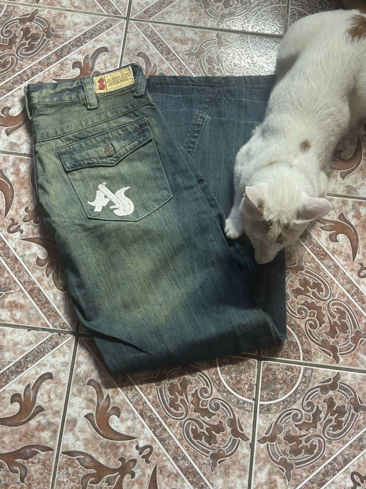 Armani Vintage Armani Denim Flare Size 28" / US 6 / IT 42 - 3 Thumbnail