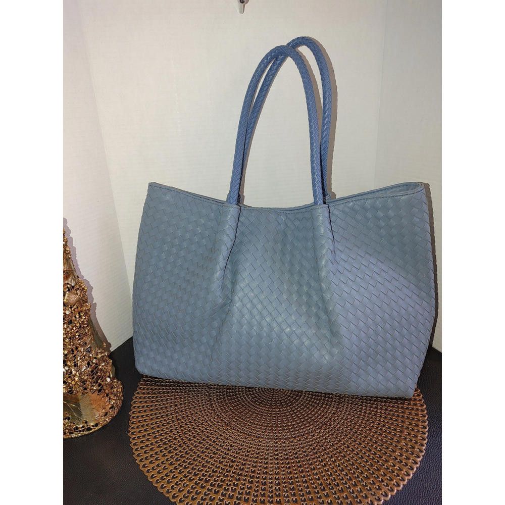 Designer LULU Dharma Basket Weave Tote NWOT Size ONE SIZE - 3 Thumbnail