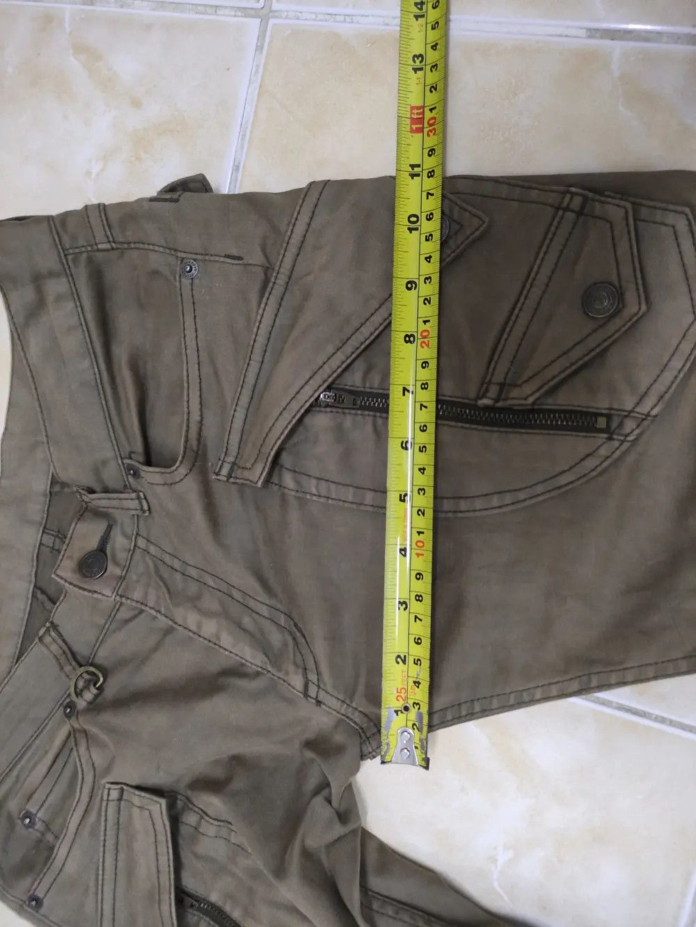 Hysteric Glamour HYSTERIC GLAMOUR MULTI POCKET CARGO PANTS Size US 30 / EU 46 - 14 Thumbnail