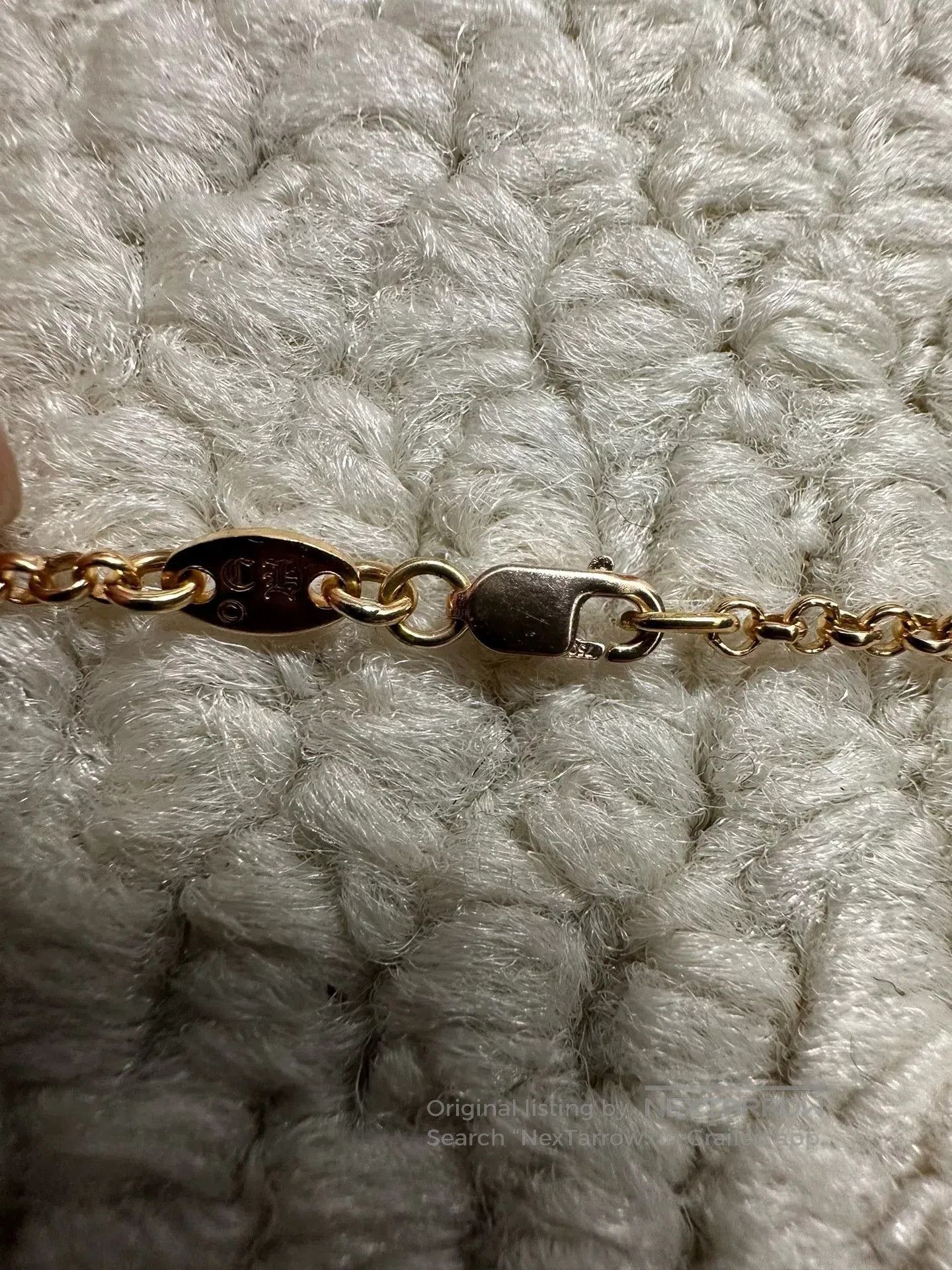 Chrome Hearts Chrome Hearts 22k RollChain Gold Necklace. Size ONE SIZE - 5 Thumbnail