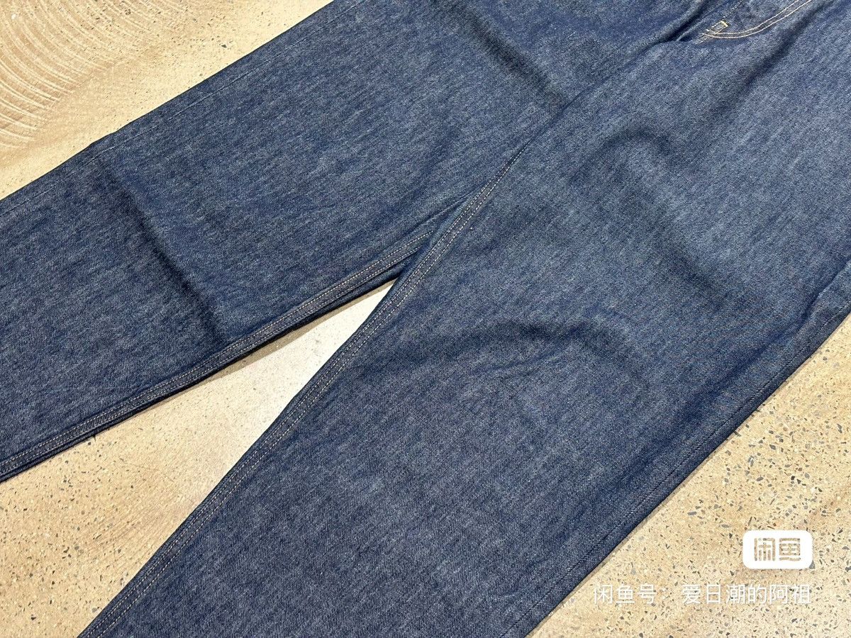 Auralee AURALEE Hard Twist Denim Wide Pants Size US 32 / EU 48 - 7 Thumbnail