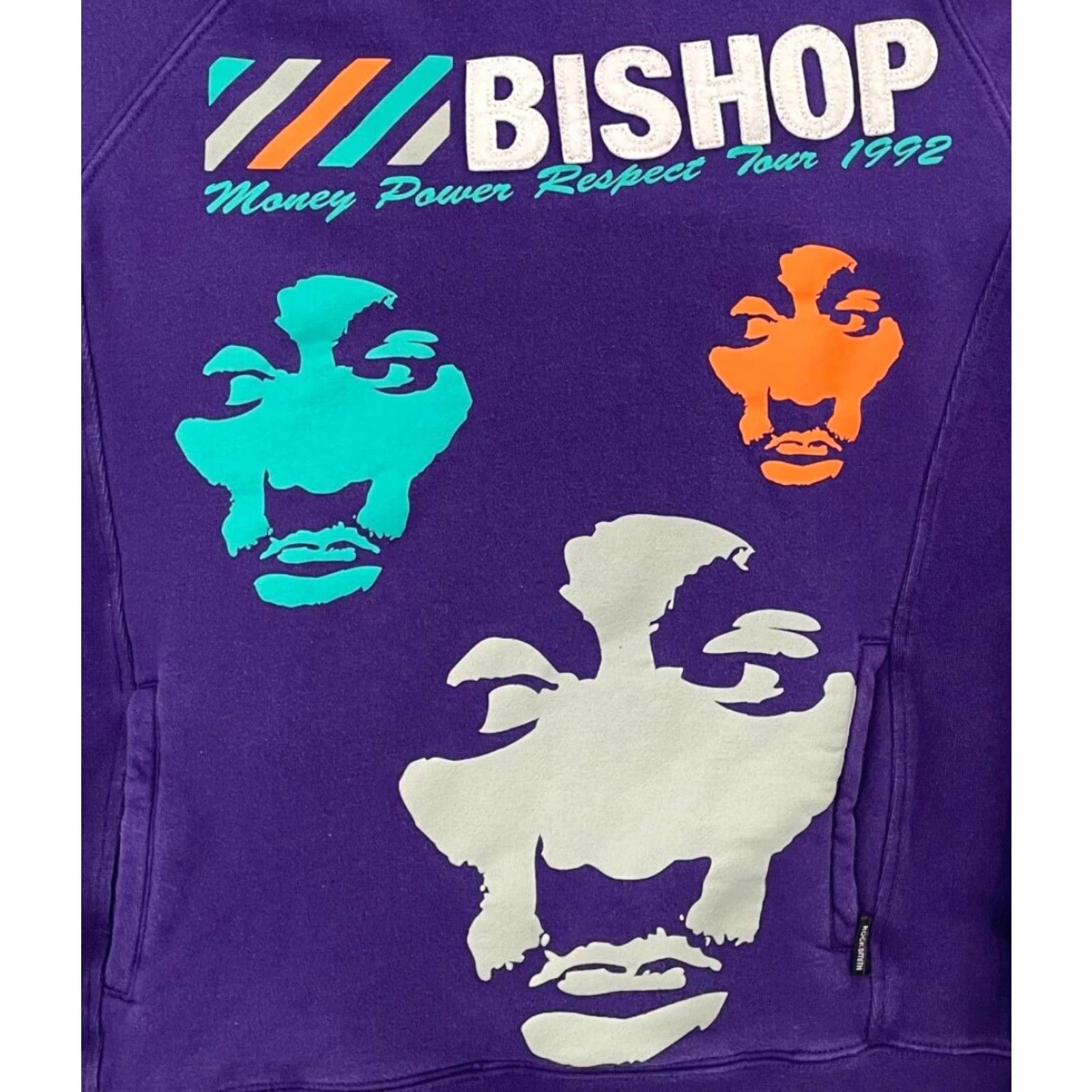 Vintage VINTAGE Tupac Shakur 2Pac Sweater Rock Smith Crew Neck Short Sleeve Purple with Pockets Mens S Shoes Not applicable Size US S / EU 44-46 / 1 - 3 Thumbnail
