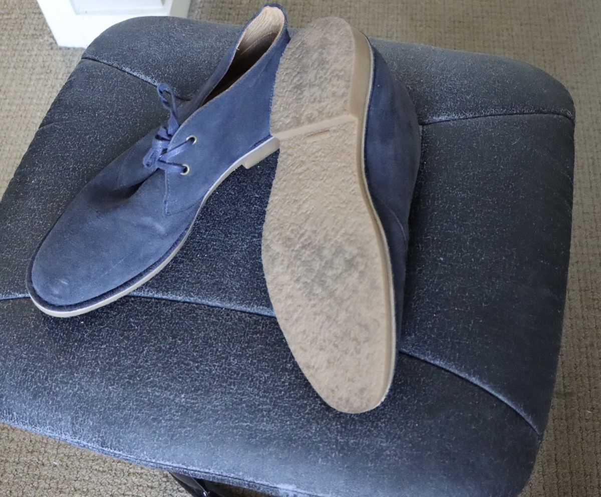 Gordon Rush Navy Suede Shoes Size US 10 / EU 43 - 3 Thumbnail