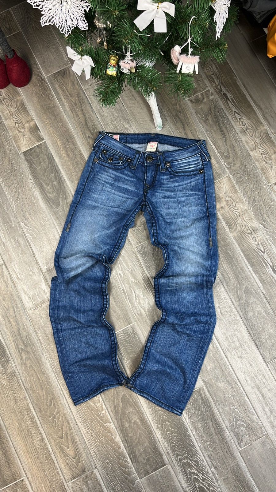 True Religion × Vintage Hype True Religion Y2K Pants Size US 27 - 1 Thumbnail