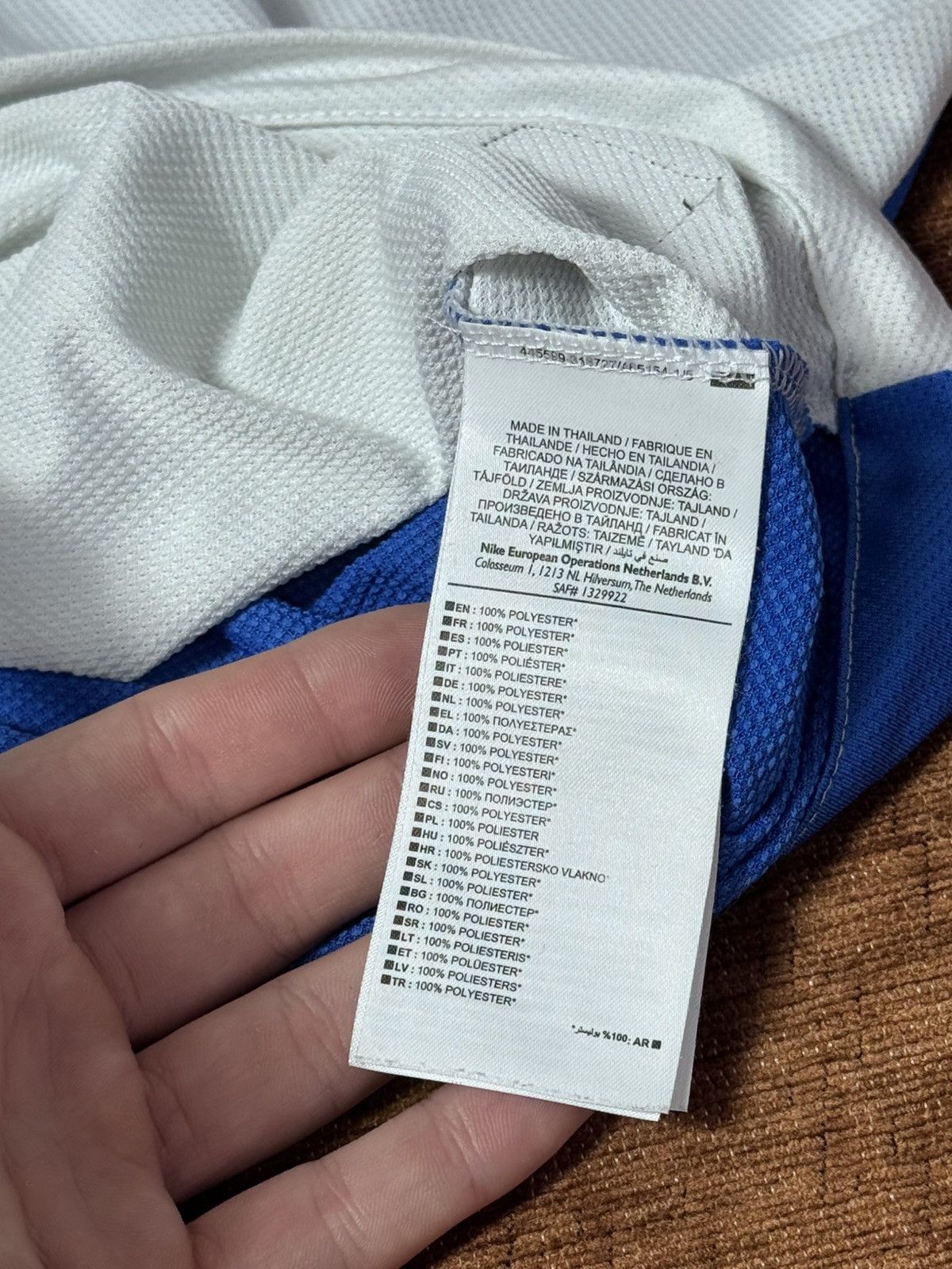Nike Nike Blackburn Rovers Home 2012-2013 football shirt jersey Size US L / EU 52-54 / 3 - 6 Thumbnail