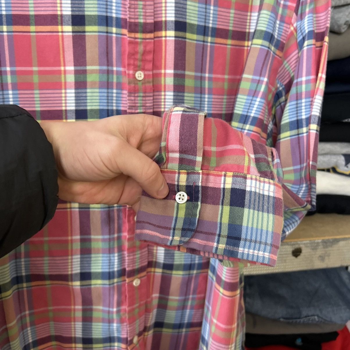 Polo Ralph Lauren Luxury Polo Ralph Lauren Basic Flannel Button Shirt Size US XL / EU 56 / 4 - 7 Thumbnail