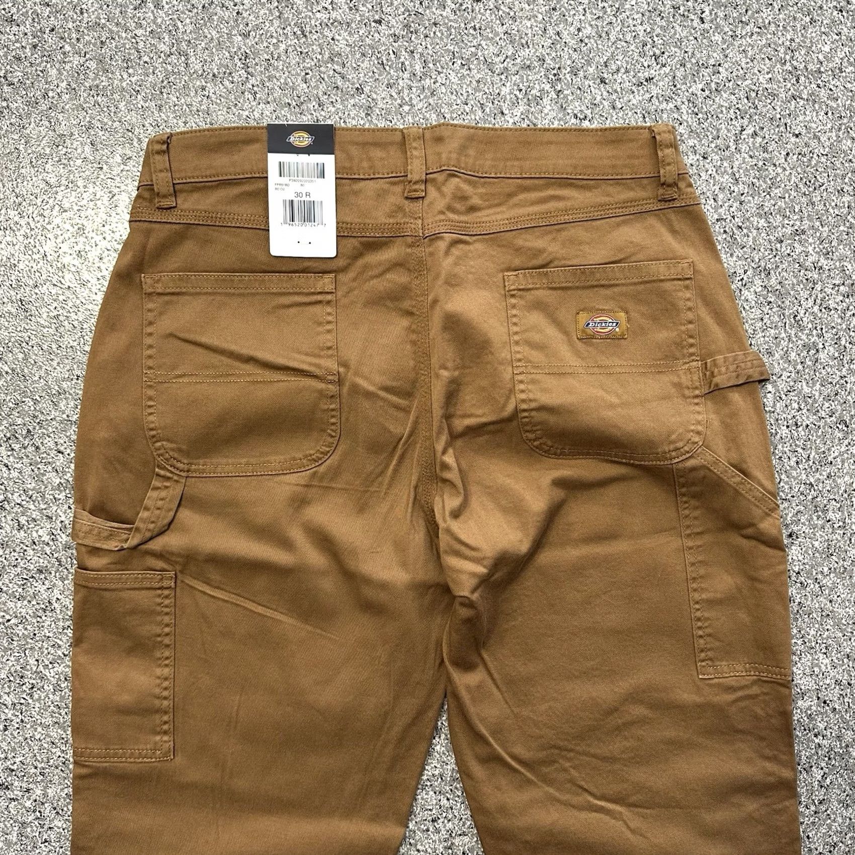 Dickies Dickies Carpenter Pants Womens 30x31 Brown Relaxed Fit Utility Stretch High Rise Size 30" / US 8 / IT 44 - 4 Thumbnail
