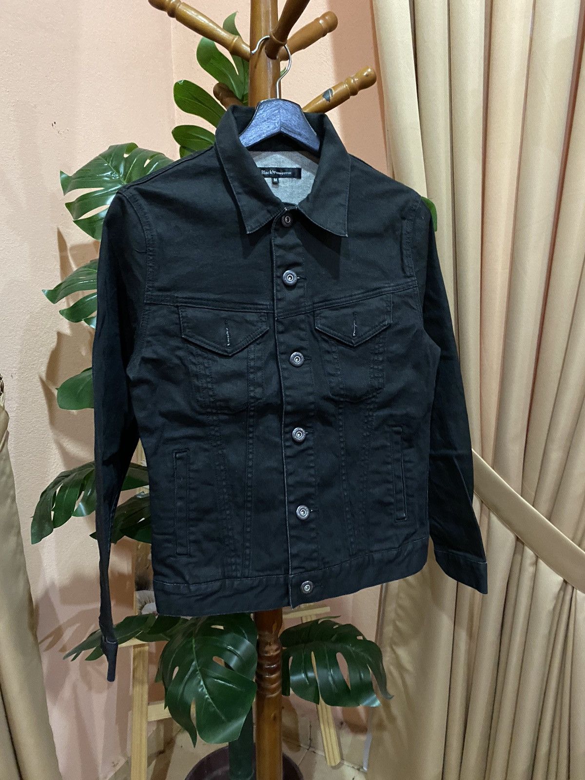Vanquish BLACK BY VANQUISH DENIM JACKET Size S / US 4 / IT 40 - 4 Thumbnail