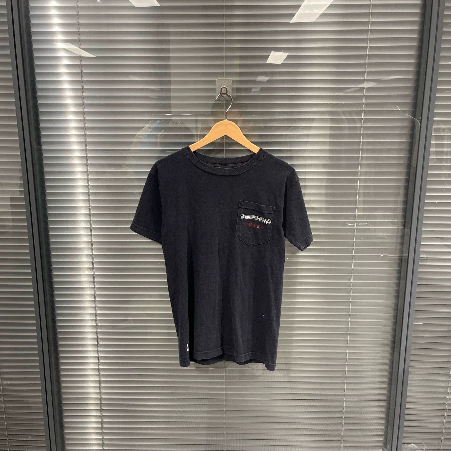 Chrome Hearts Chrome Hearts Back Broken Flag Short Sleeve Tee S Size US S / EU 44-46 / 1 - 2 Thumbnail