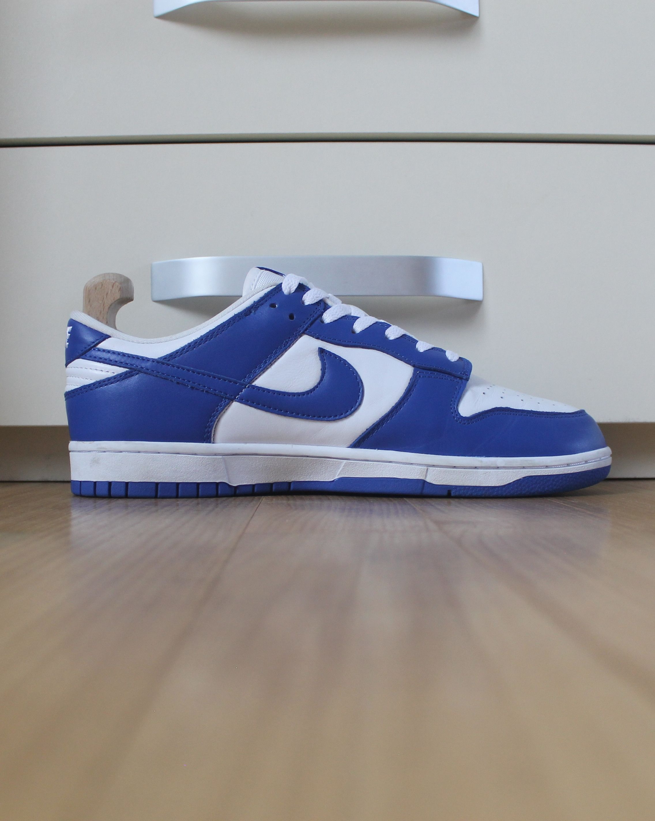 Nike Nike Dunk Low Retro Kentucky Varsity Royal Cobalt Blue White Size US 11 / EU 44 - 7 Thumbnail