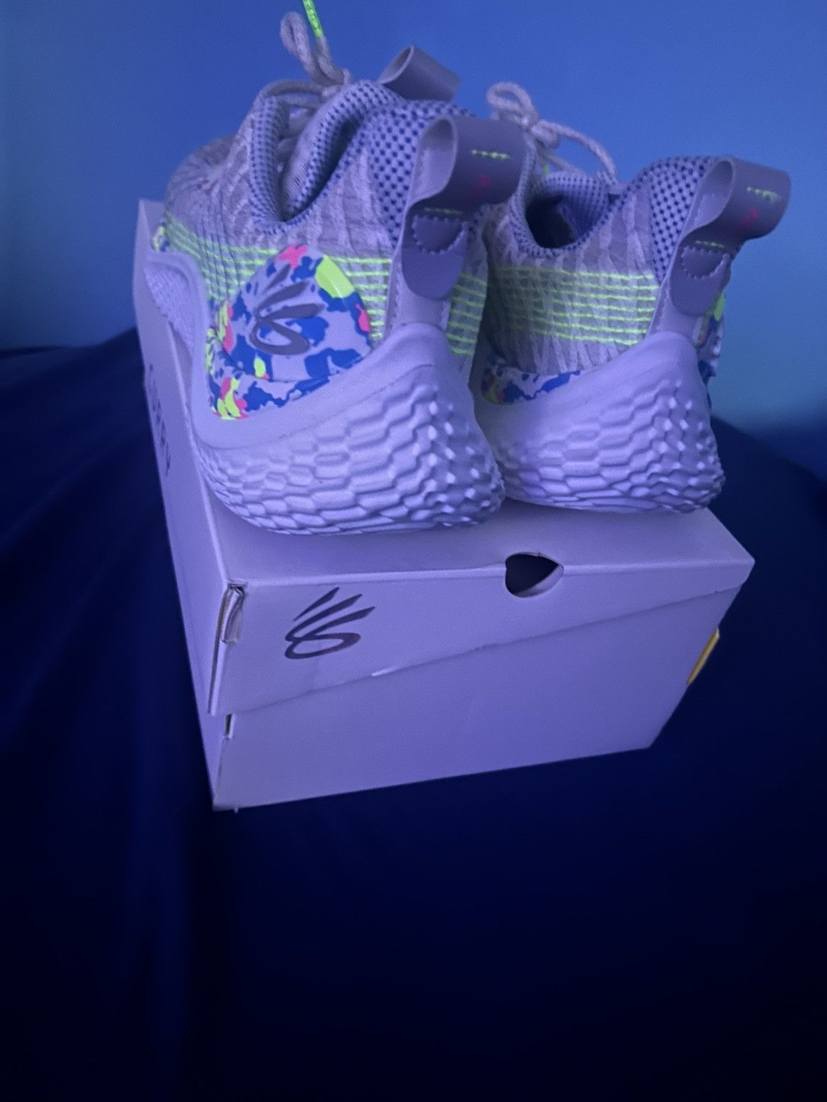 Under Armour Curry 10 "Splash Party" Size 12 Size US 12 / EU 45 - 4 Thumbnail